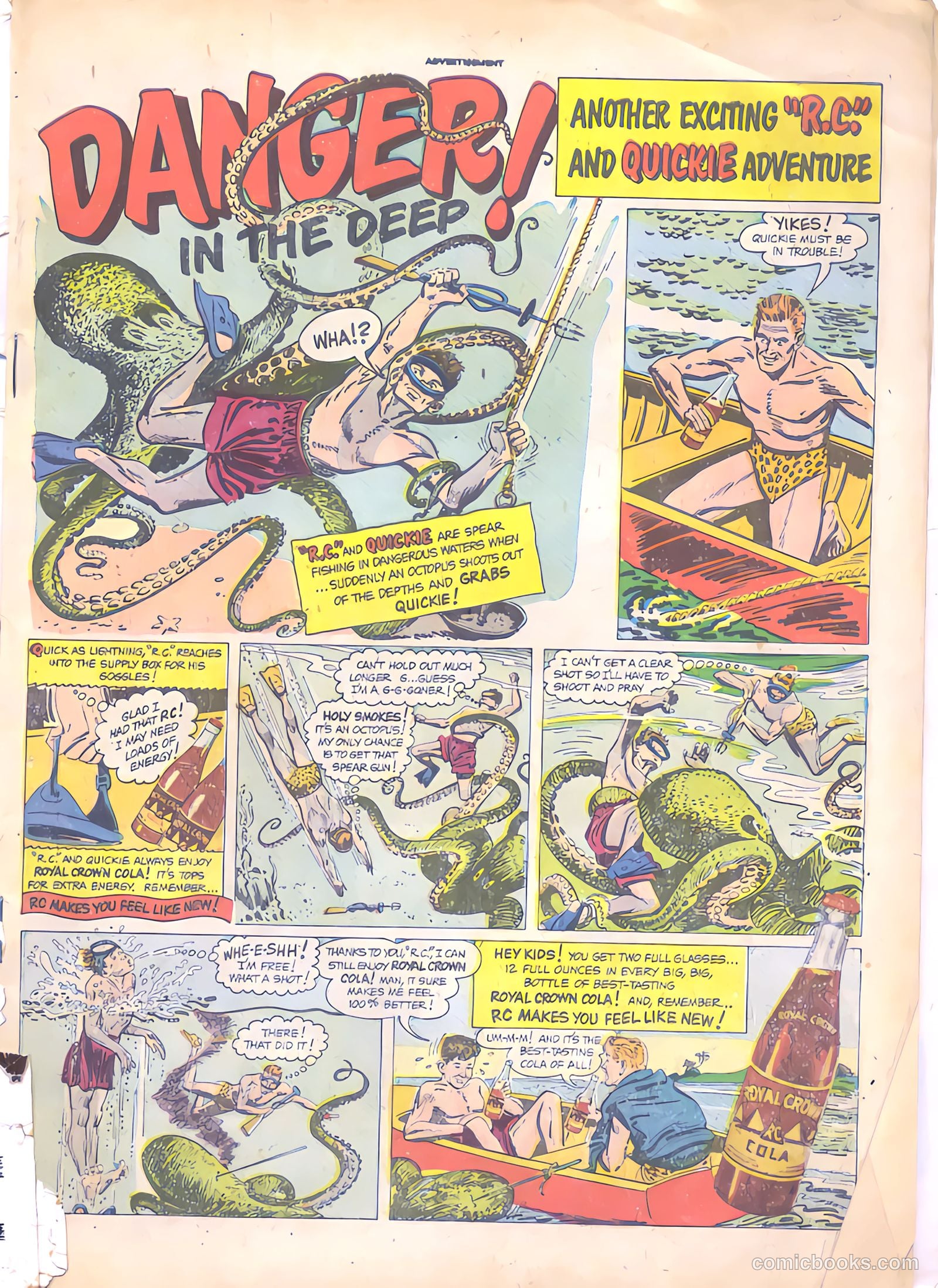 Nyoka the Jungle Girl #56 (1951, Fawcett) — page 3 of 52