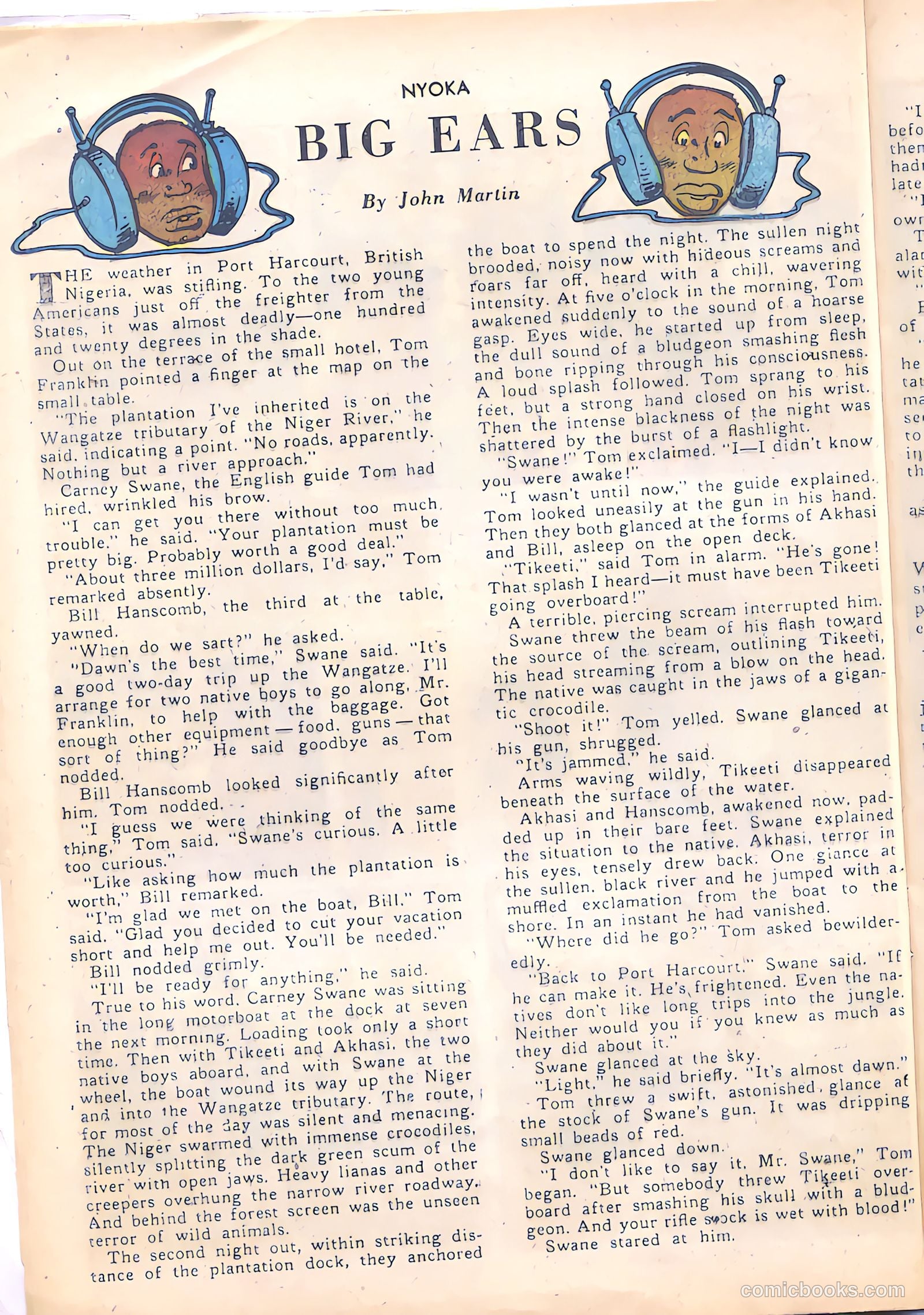 Nyoka the Jungle Girl #56 (1951, Fawcett) — page 16 of 52