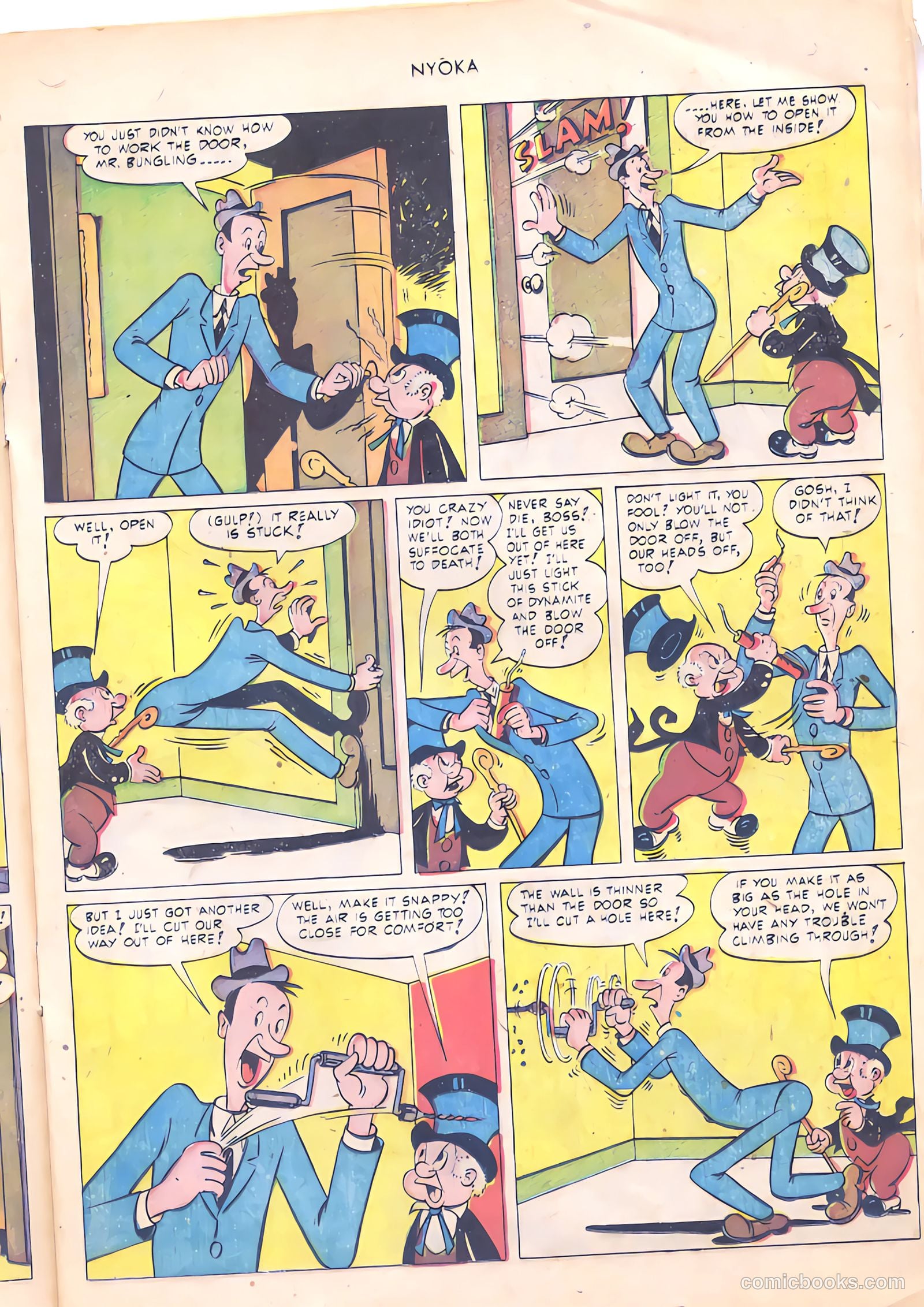 Nyoka the Jungle Girl #56 (1951, Fawcett) — page 25 of 52
