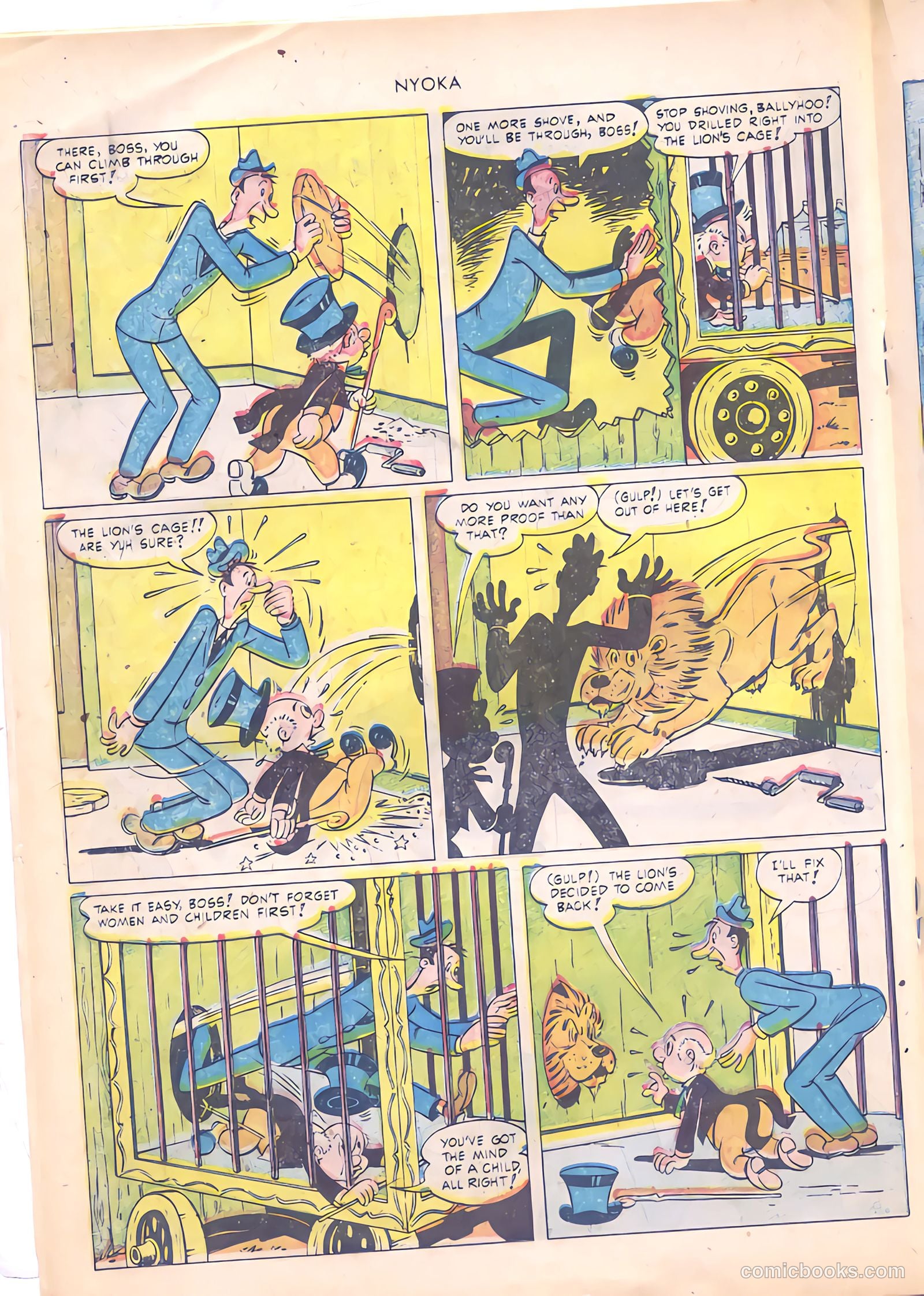 Nyoka the Jungle Girl #56 (1951, Fawcett) — page 26 of 52