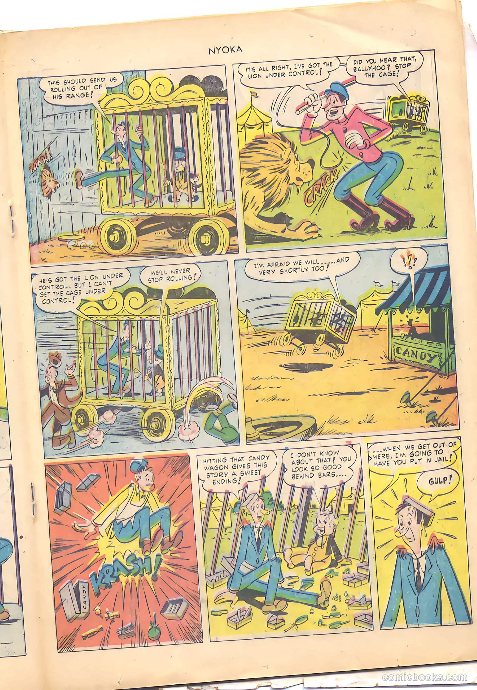 Nyoka the Jungle Girl #56 (1951, Fawcett) — page 27 of 52