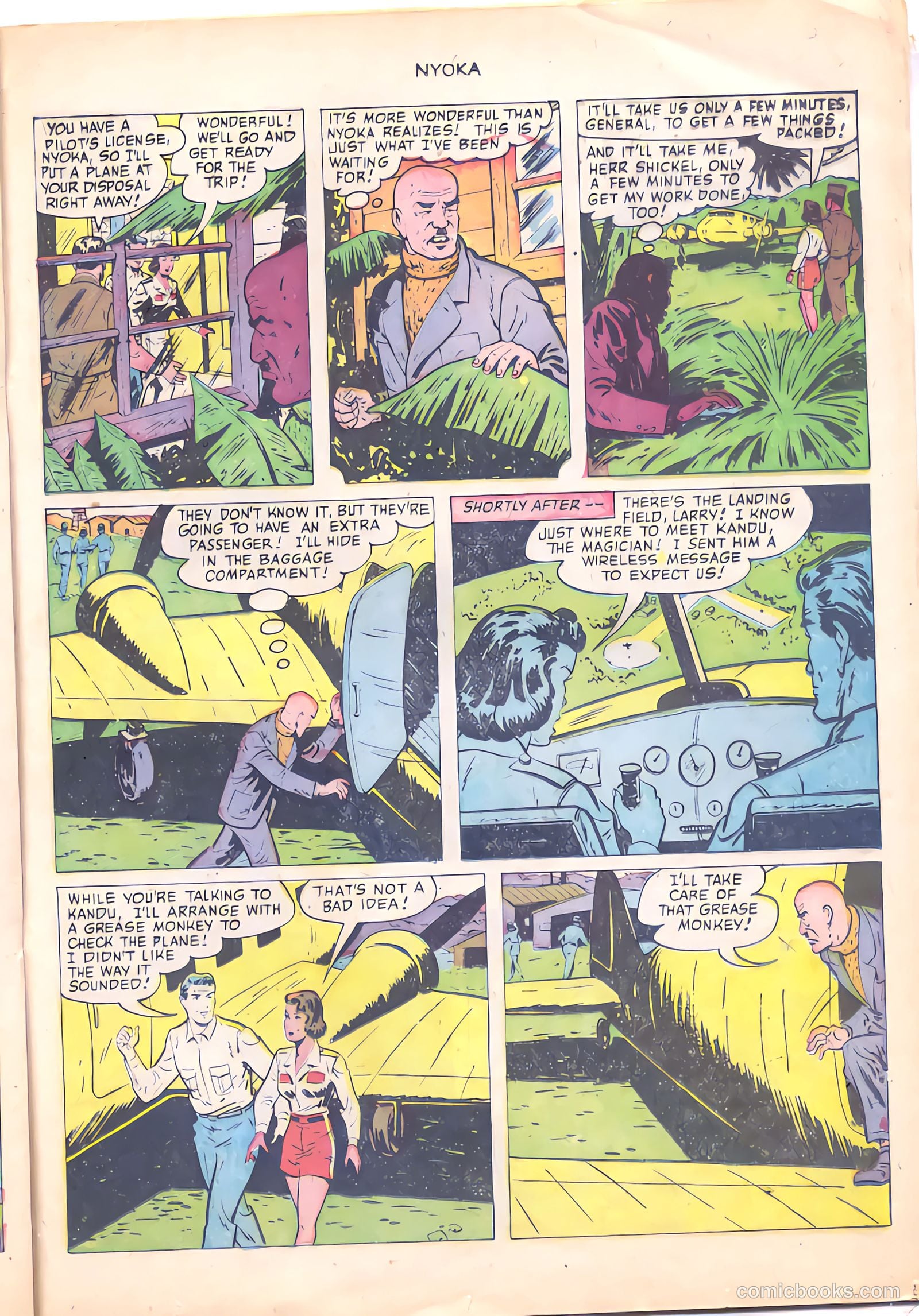 Nyoka the Jungle Girl #56 (1951, Fawcett) — page 29 of 52
