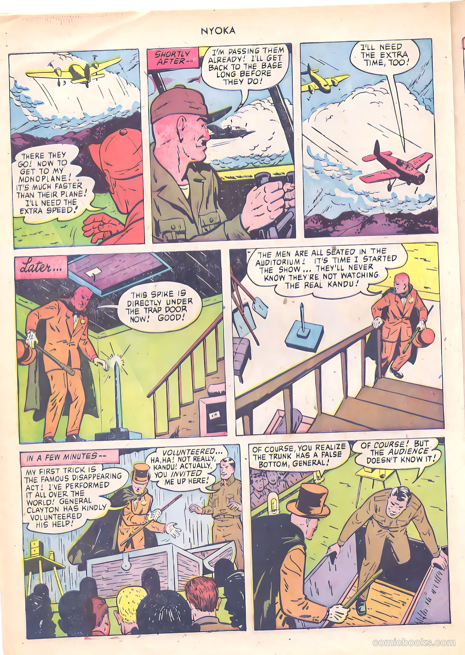 Nyoka the Jungle Girl #56 (1951, Fawcett) — page 32 of 52