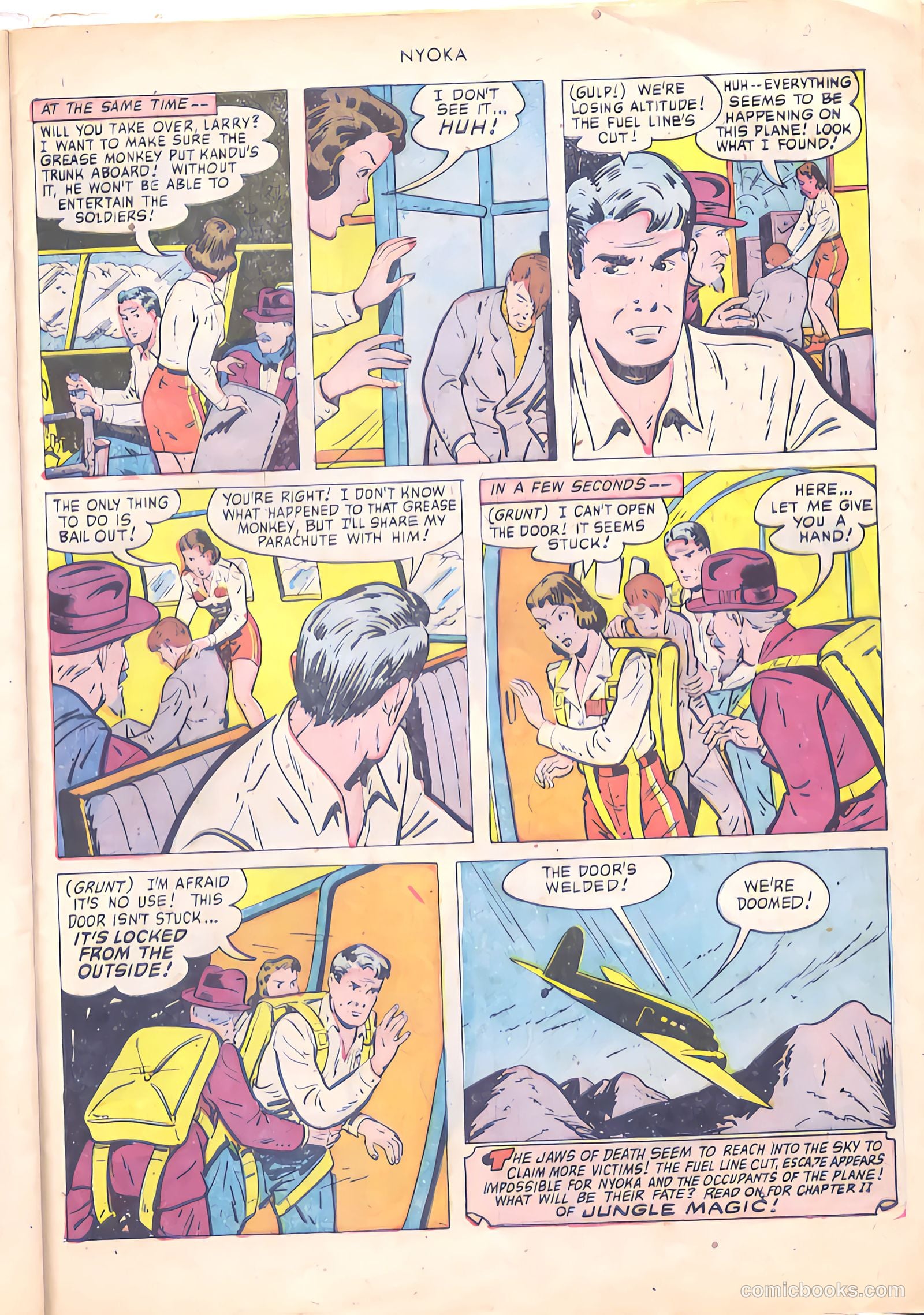 Nyoka the Jungle Girl #56 (1951, Fawcett) — page 33 of 52