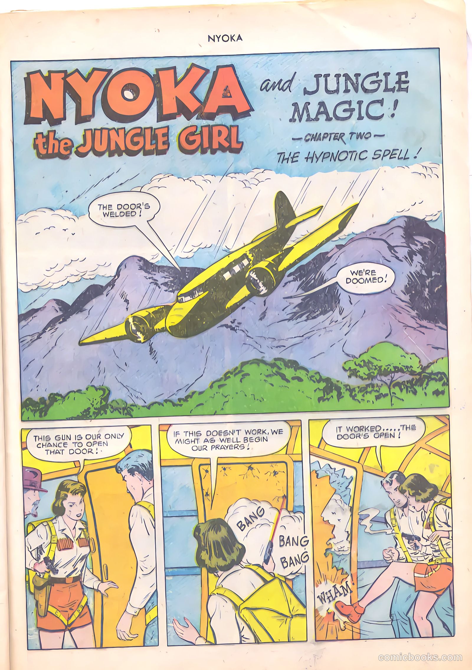 Nyoka the Jungle Girl #56 (1951, Fawcett) — page 37 of 52