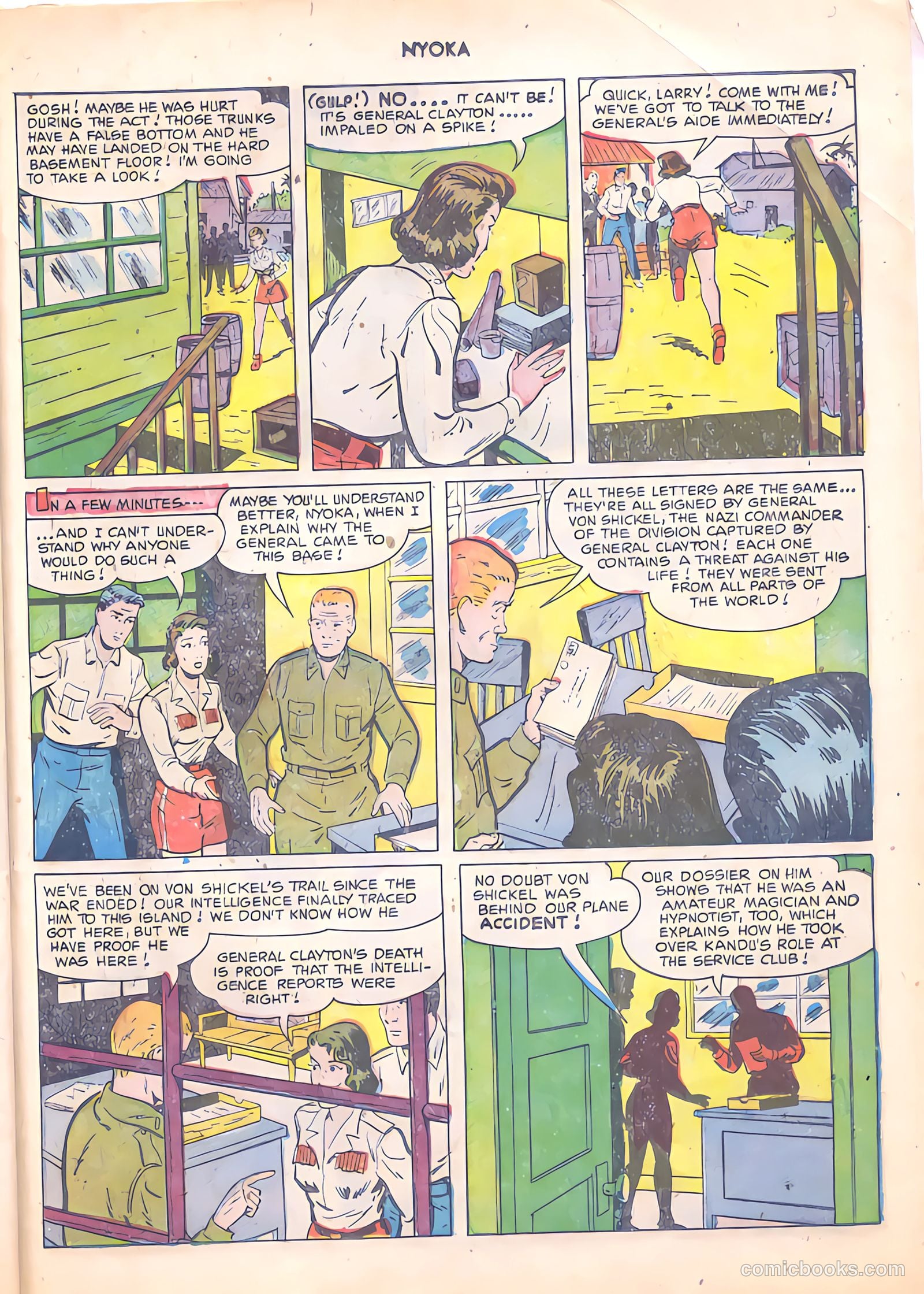 Nyoka the Jungle Girl #56 (1951, Fawcett) — page 39 of 52