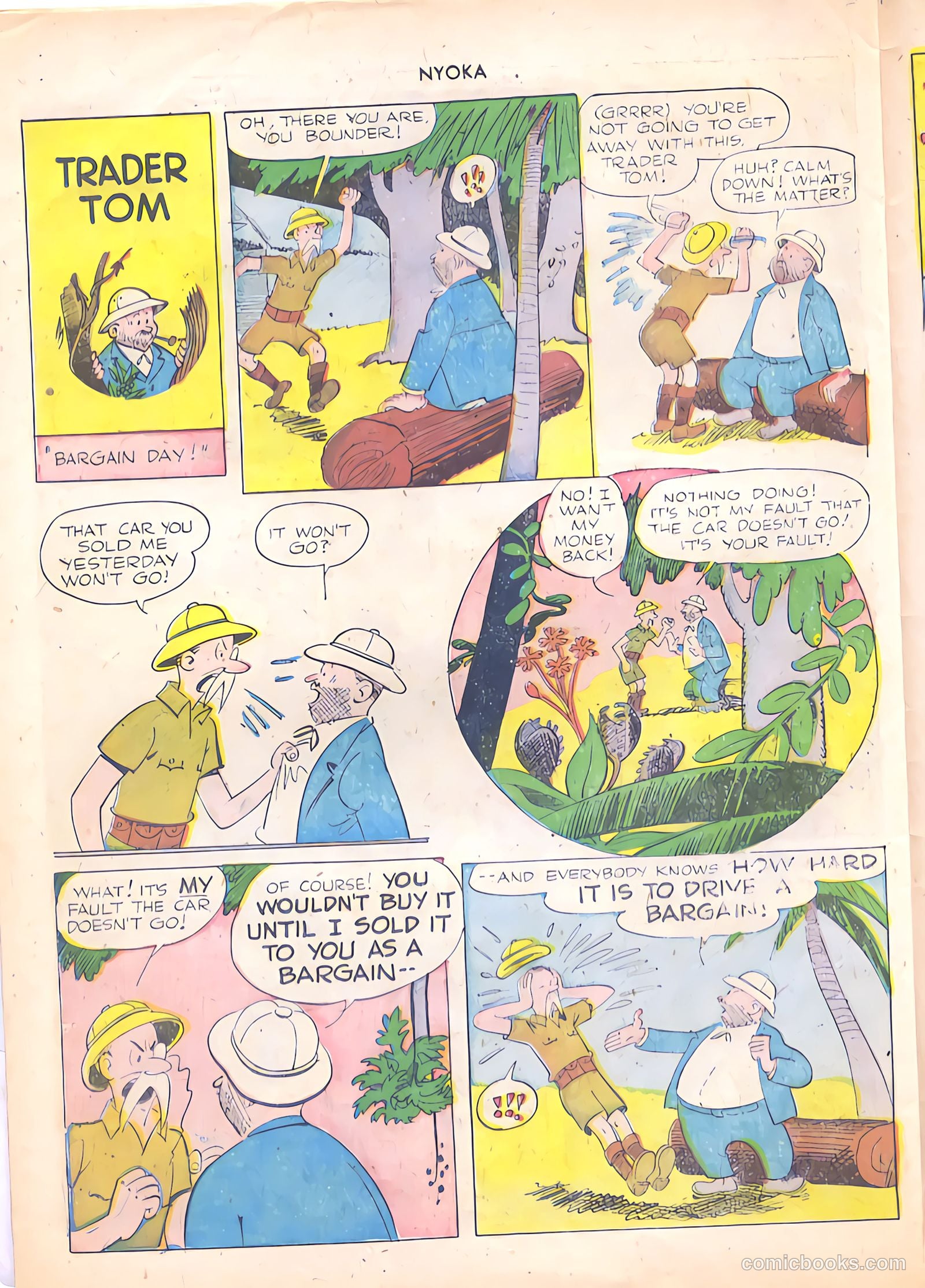 Nyoka the Jungle Girl #56 (1951, Fawcett) — page 42 of 52