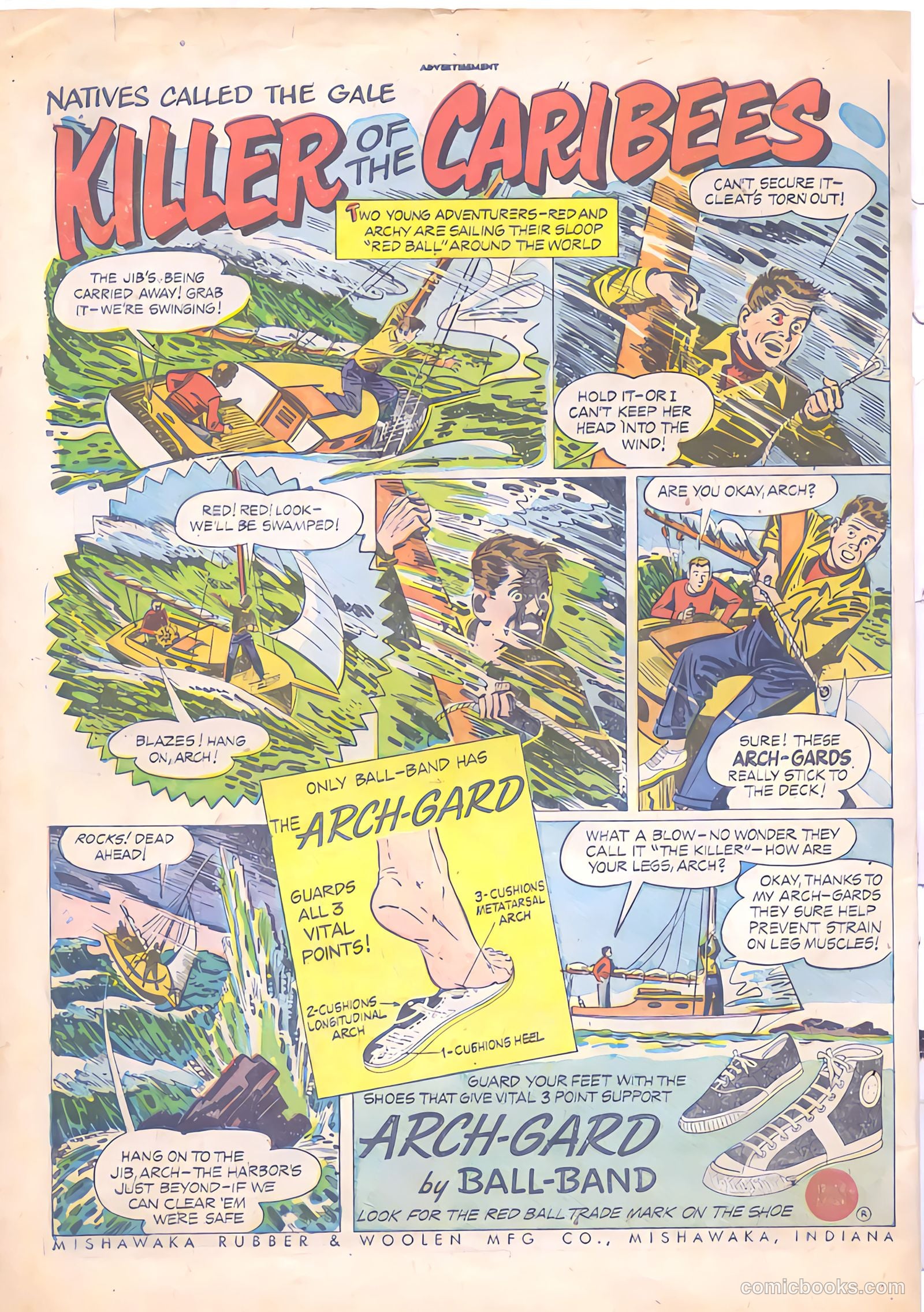 Nyoka the Jungle Girl #56 (1951, Fawcett) — page 50 of 52