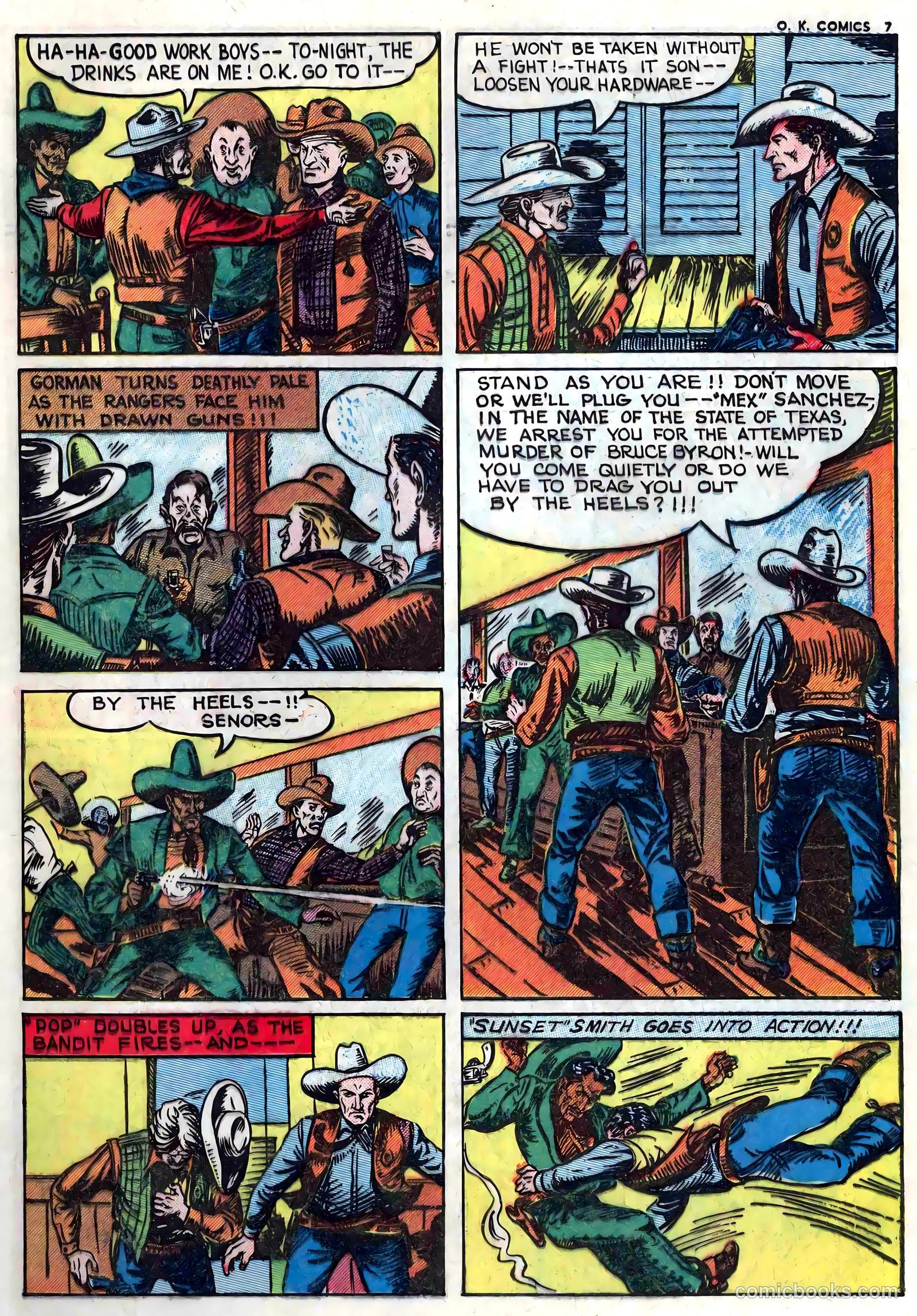 O.K. Comics #1 (1940) — page 8 of 66
