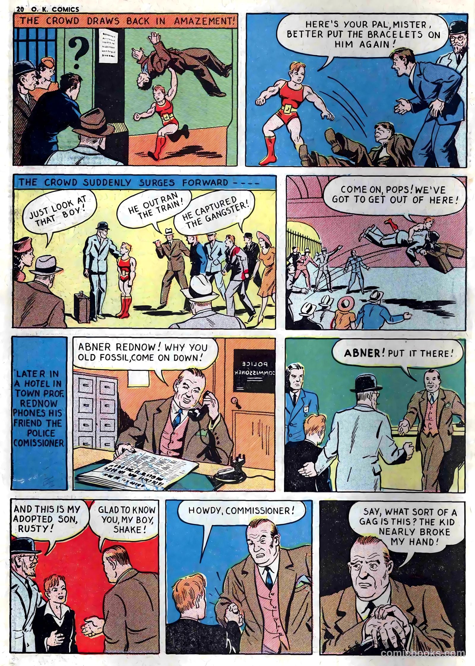 O.K. Comics #1 (1940) — page 21 of 66