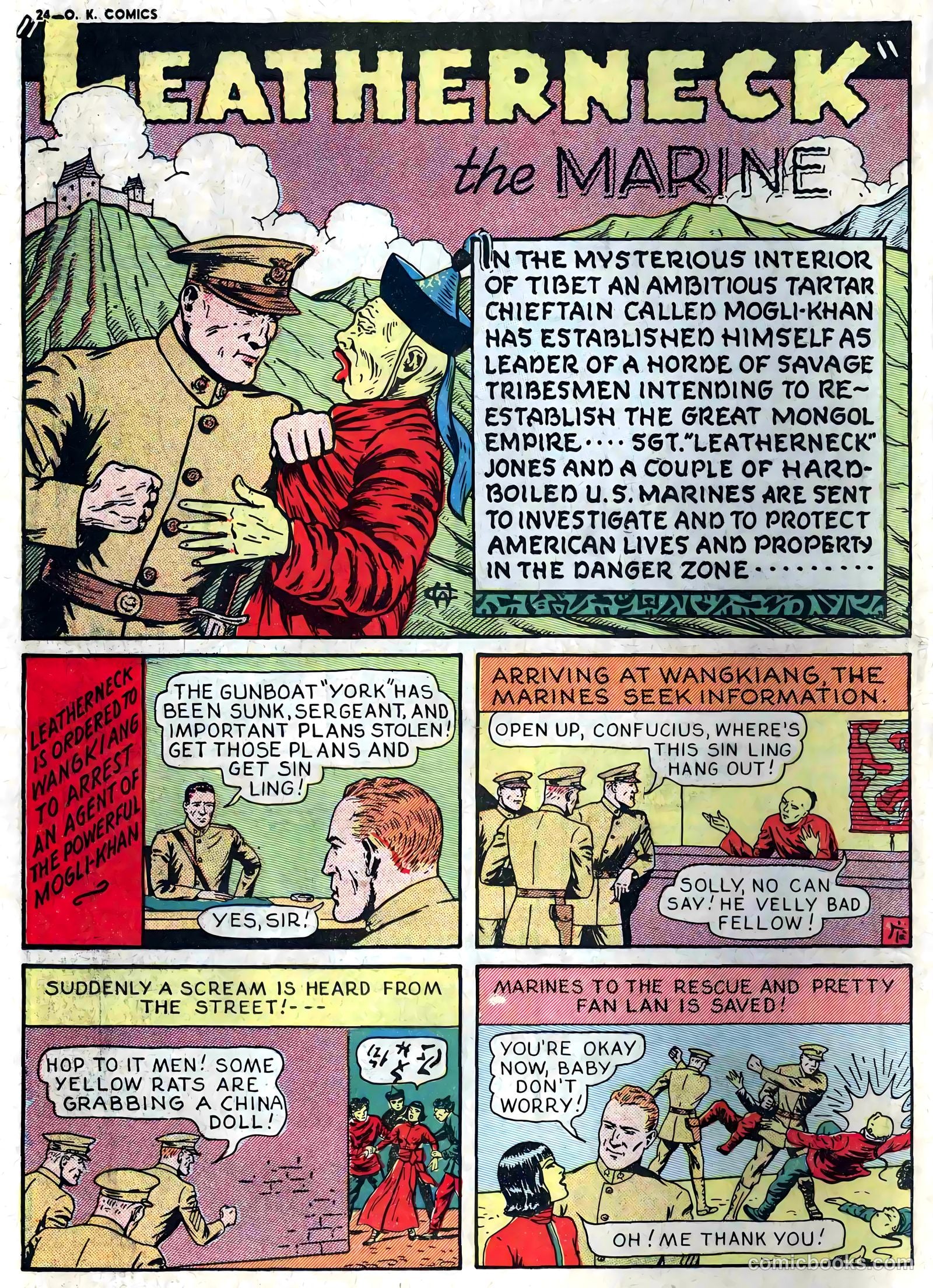 O.K. Comics #1 (1940) — page 25 of 66