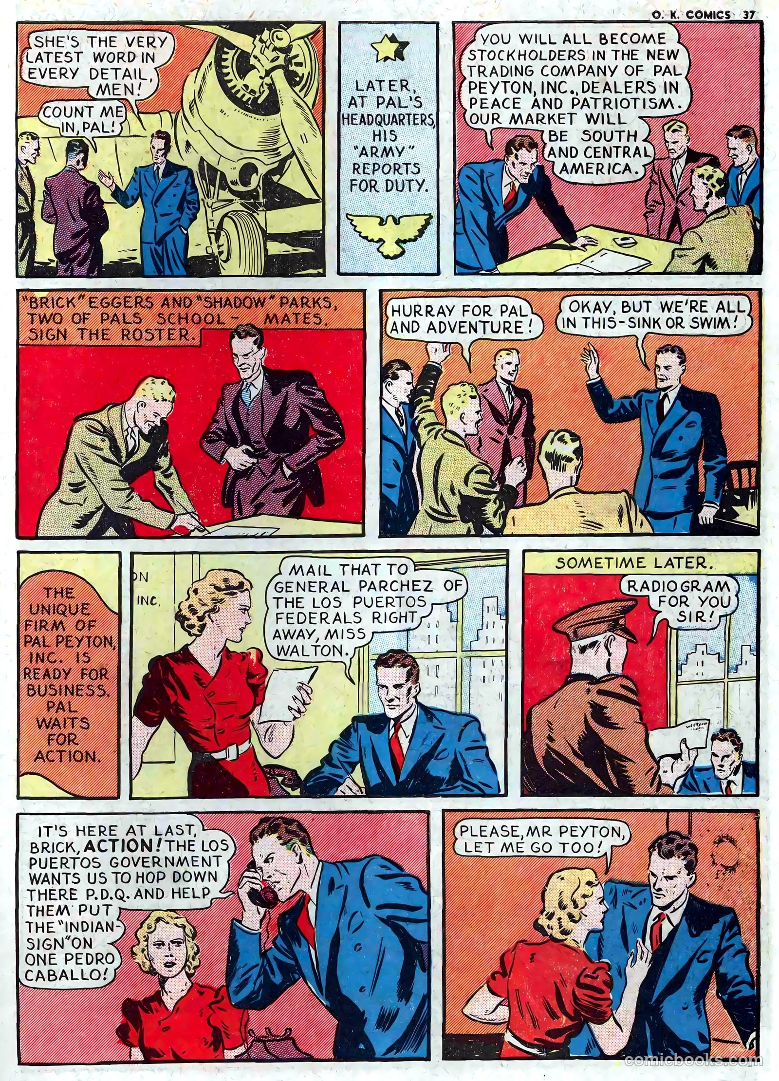 O.K. Comics #1 (1940) — page 38 of 66