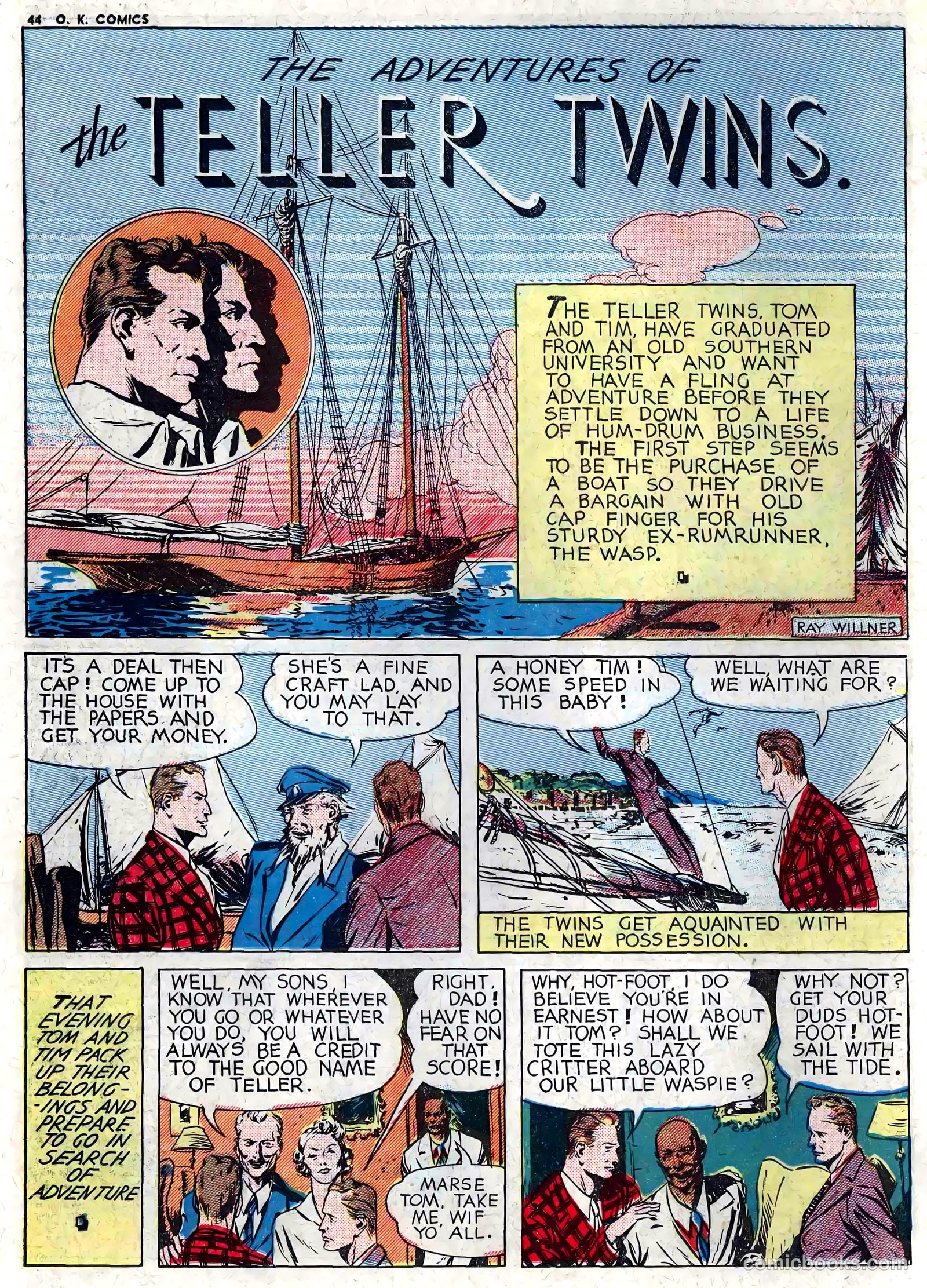 O.K. Comics #1 (1940) — page 45 of 66
