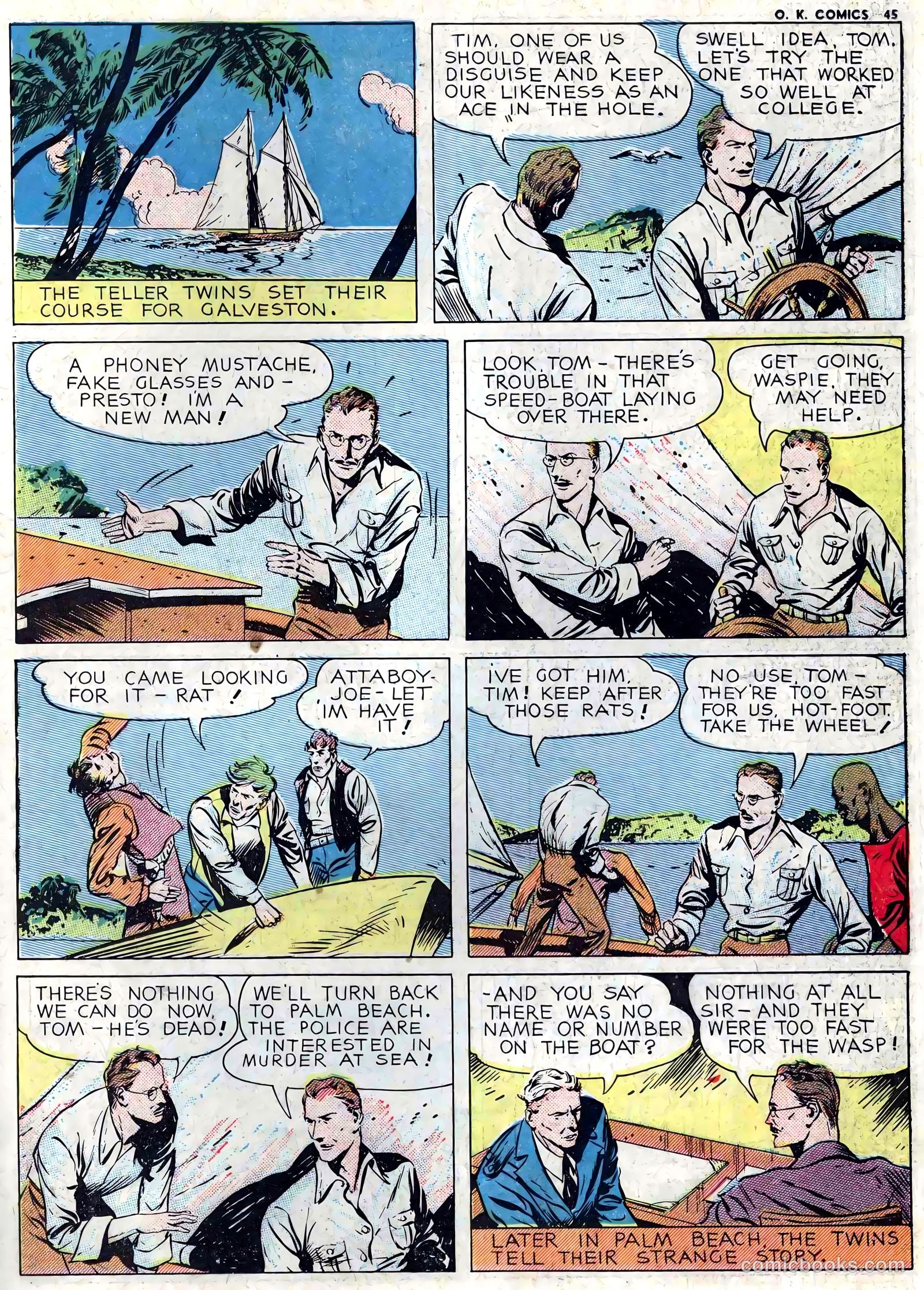 O.K. Comics #1 (1940) — page 46 of 66