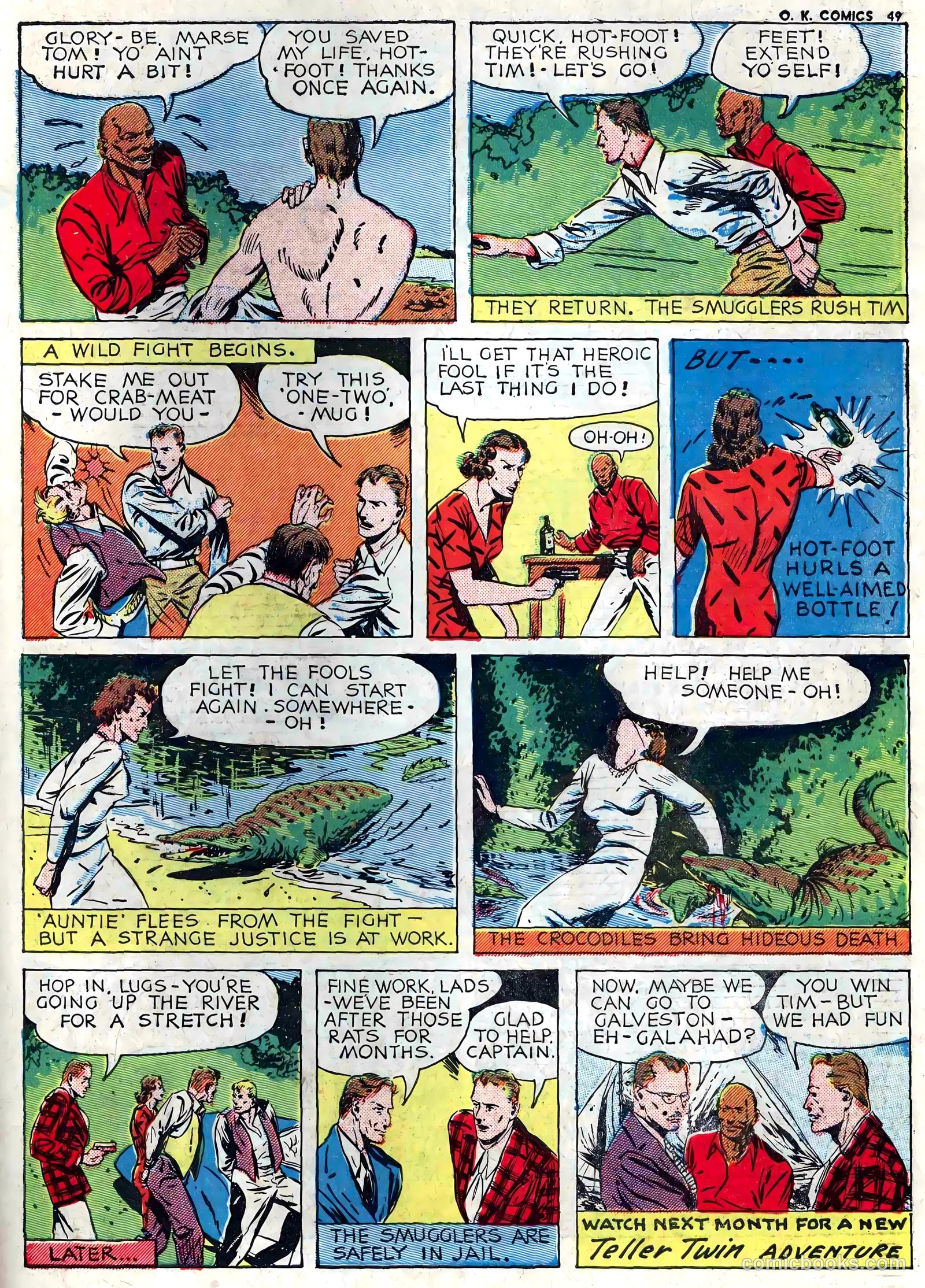 O.K. Comics #1 (1940) — page 50 of 66