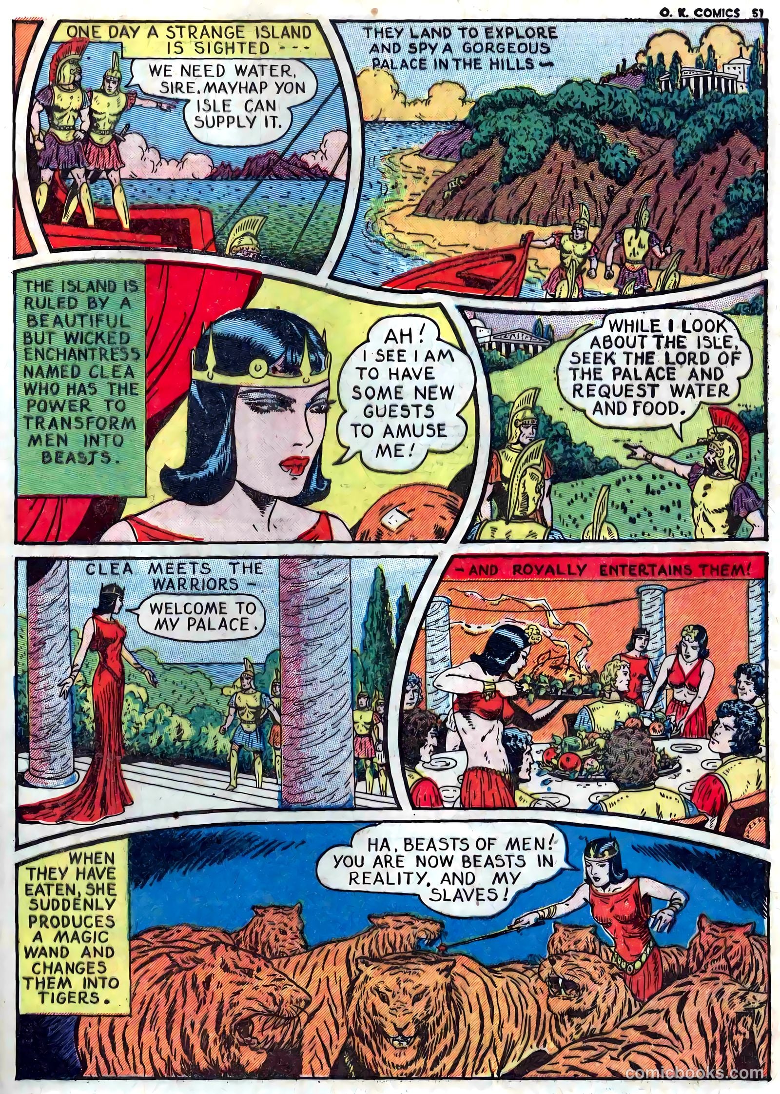 O.K. Comics #1 (1940) — page 52 of 66
