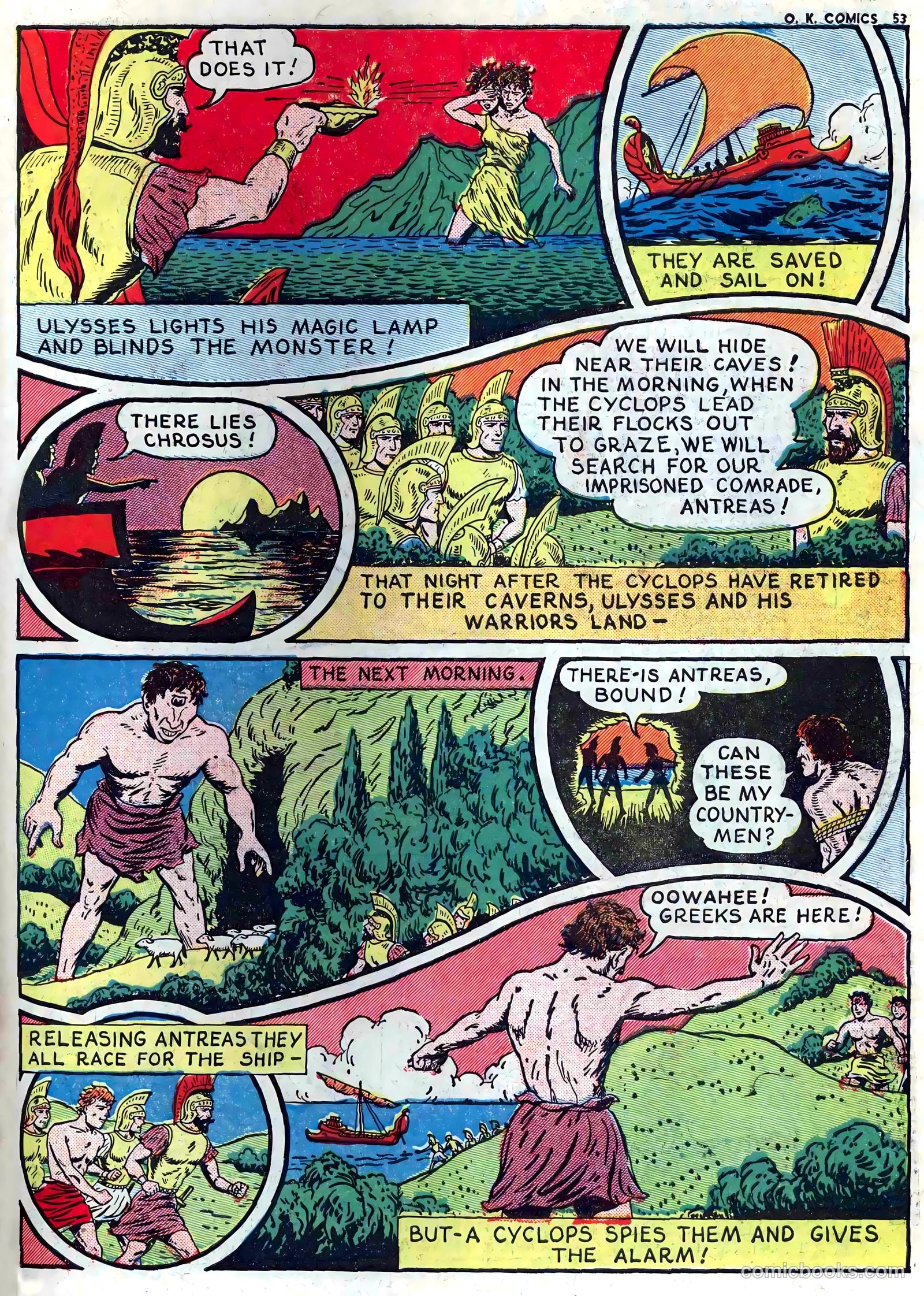 O.K. Comics #1 (1940) — page 54 of 66
