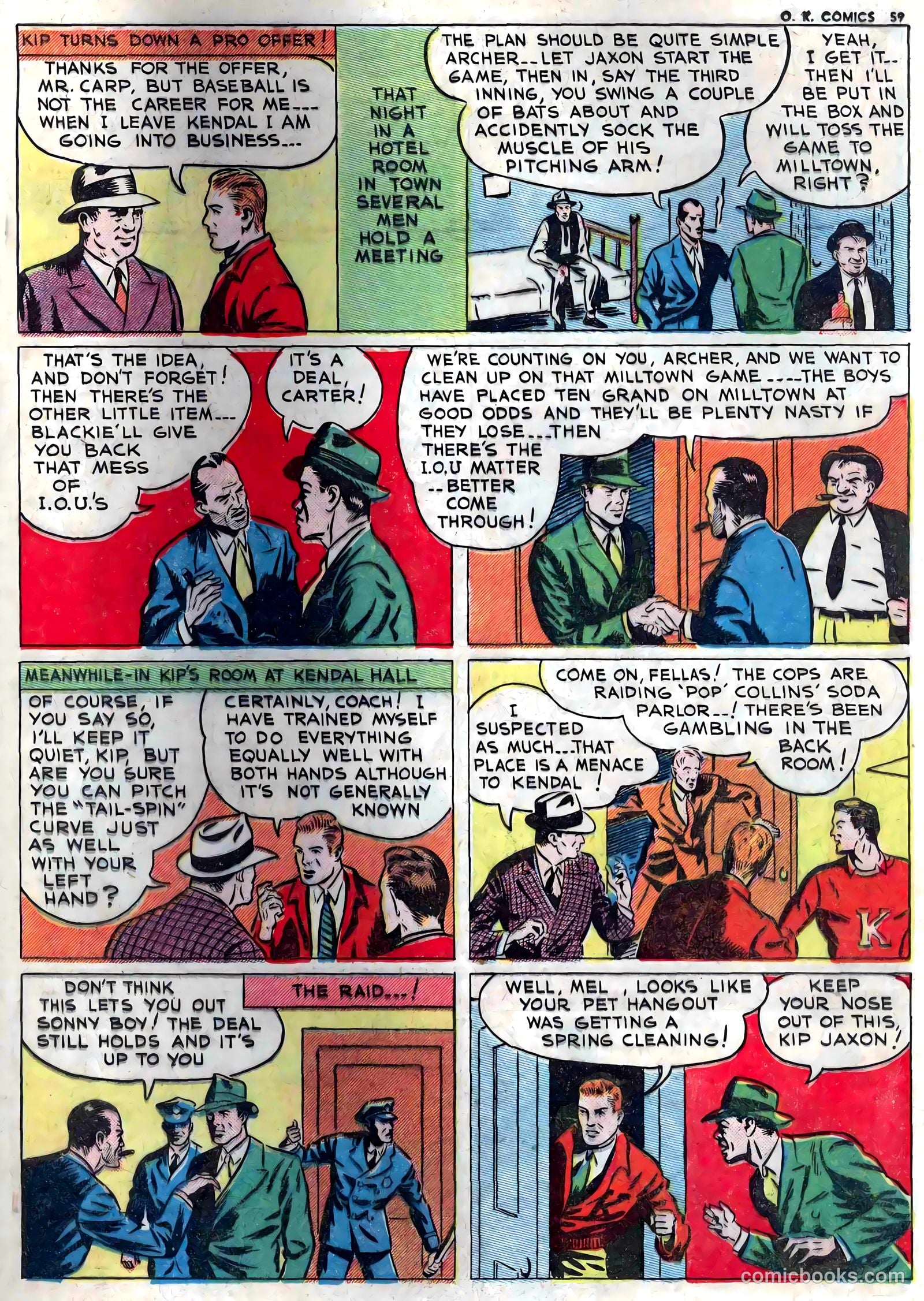O.K. Comics #1 (1940) — page 60 of 66