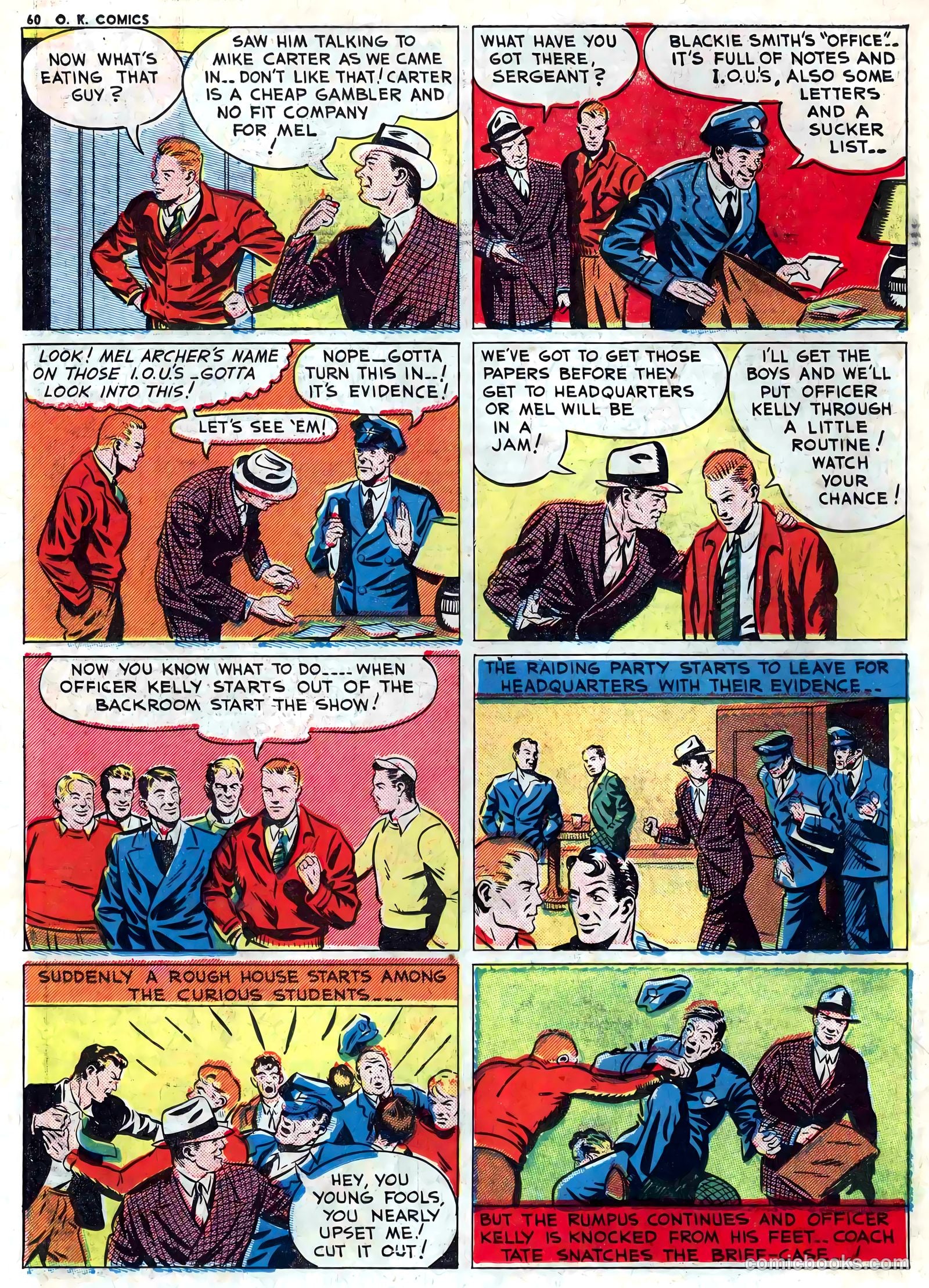 O.K. Comics #1 (1940) — page 61 of 66