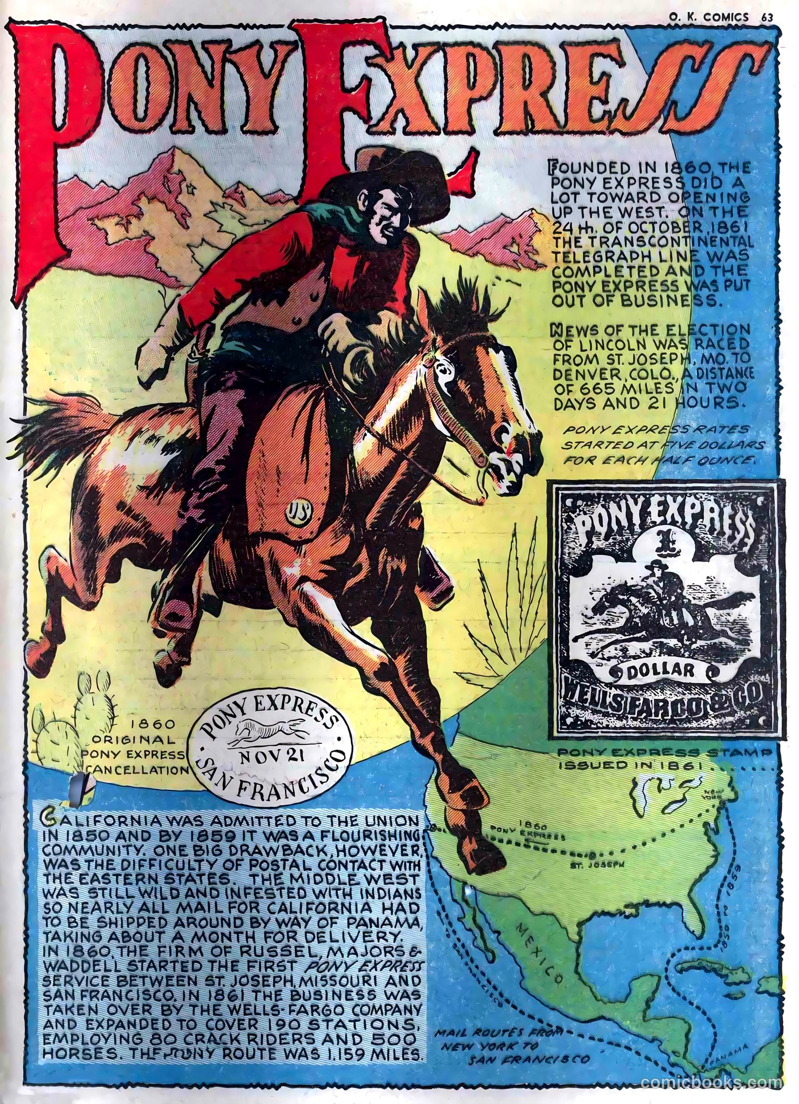 O.K. Comics #1 (1940) — page 64 of 66