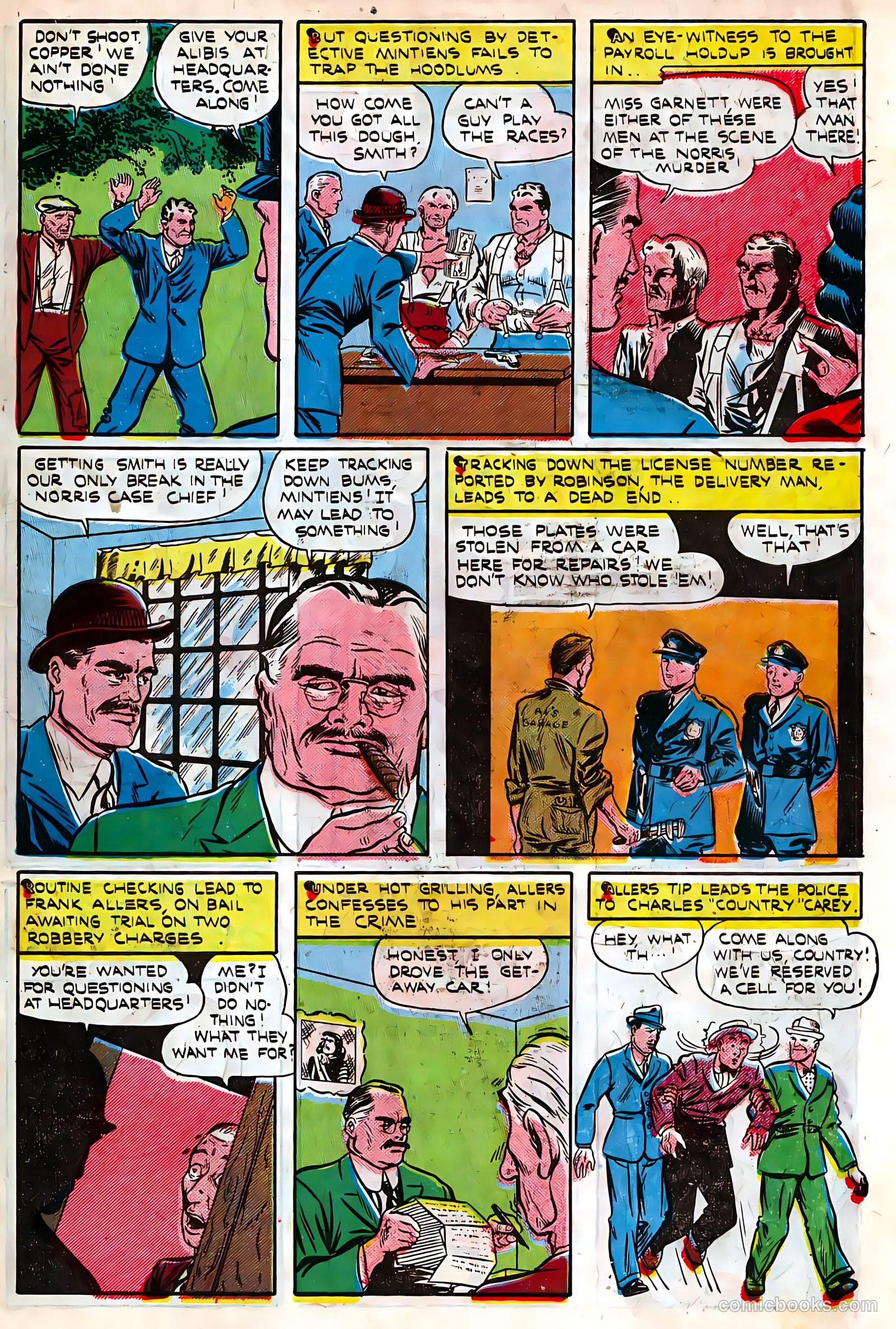 Authentic Police Cases #1 (1948) — page 7 of 37