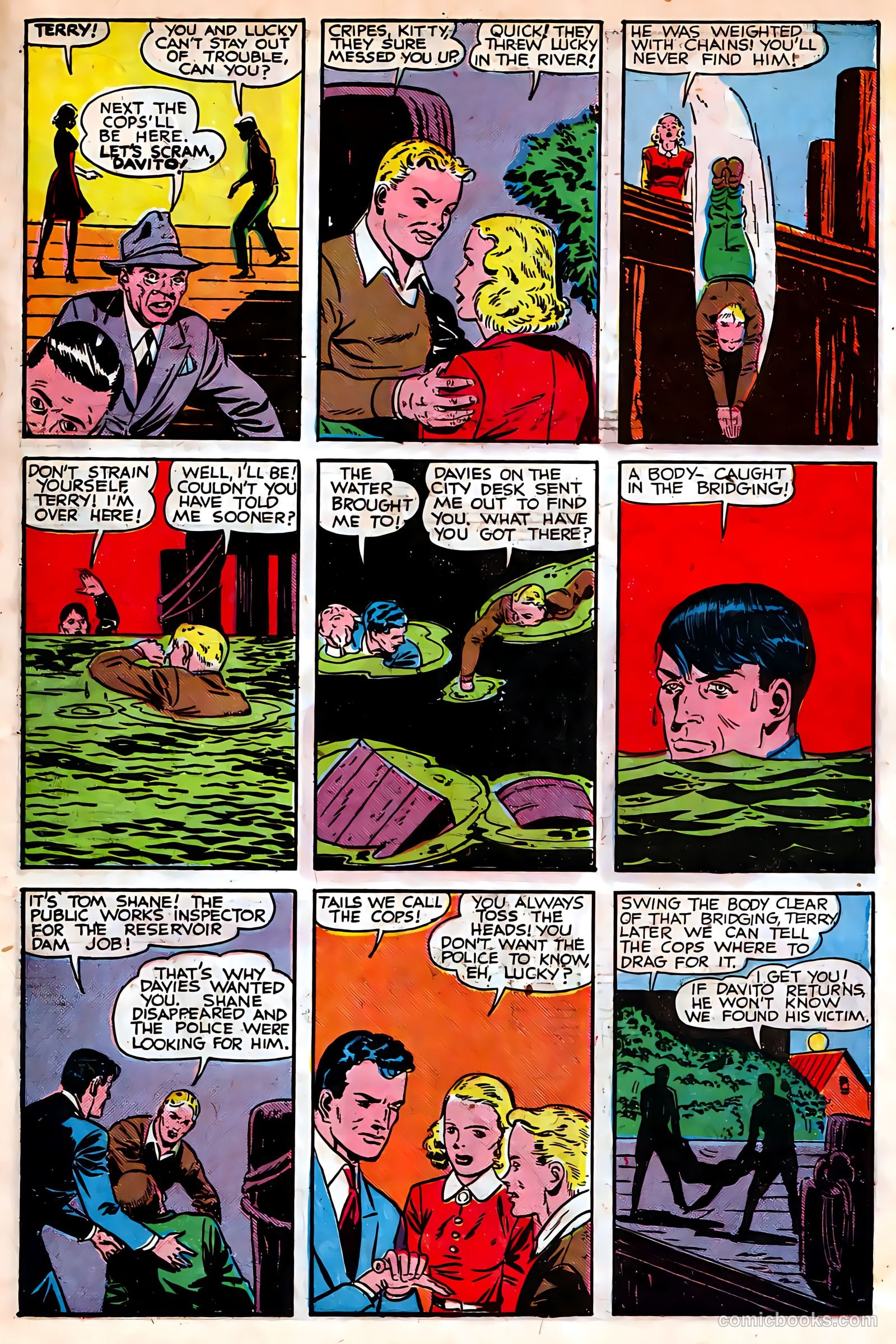 Authentic Police Cases #1 (1948) — page 17 of 37