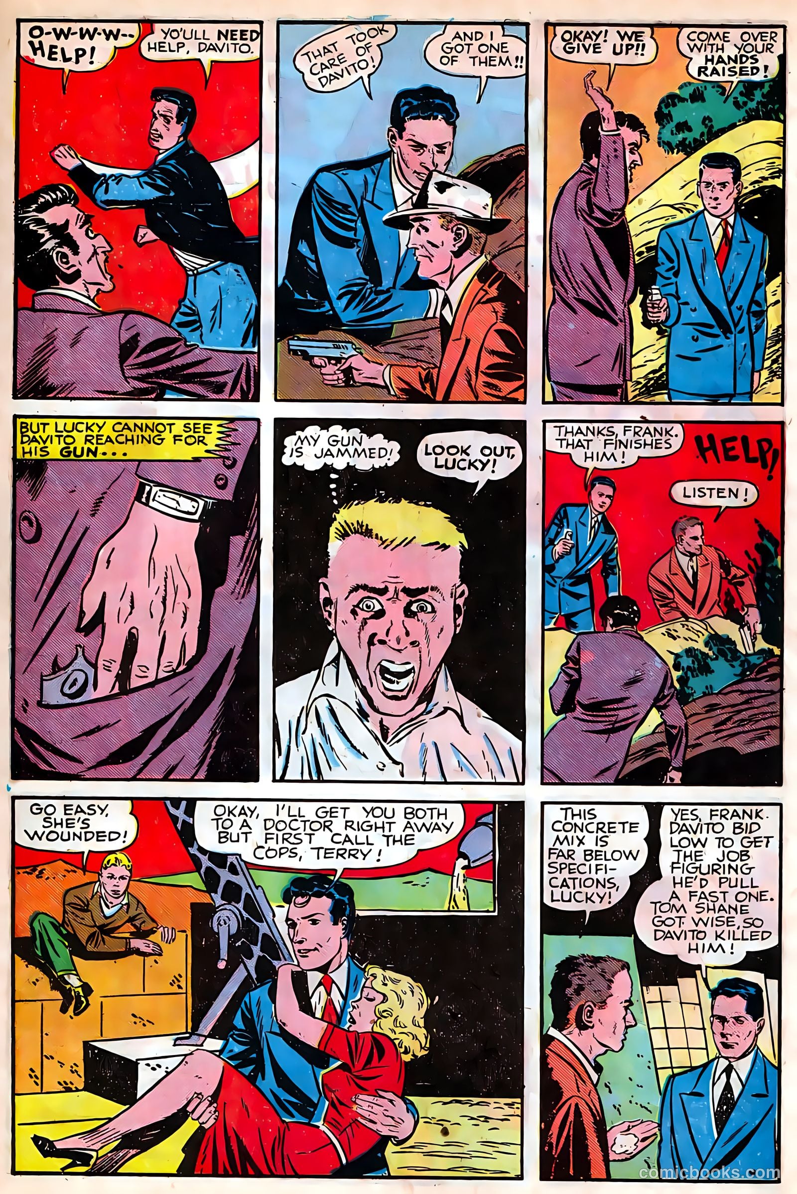 Authentic Police Cases #1 (1948) — page 21 of 37