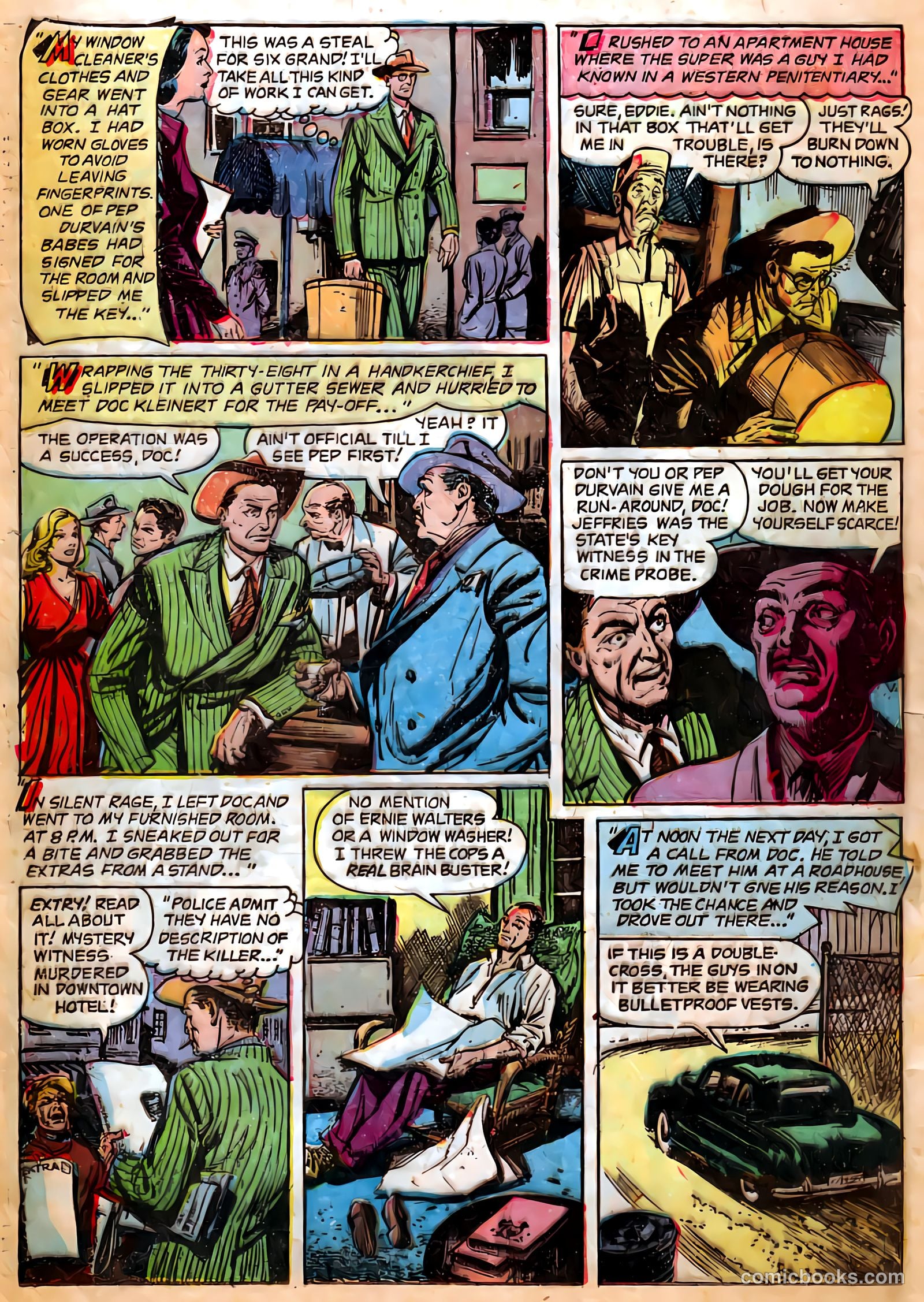 Authentic Police Cases #25 (1953) — page 4 of 101