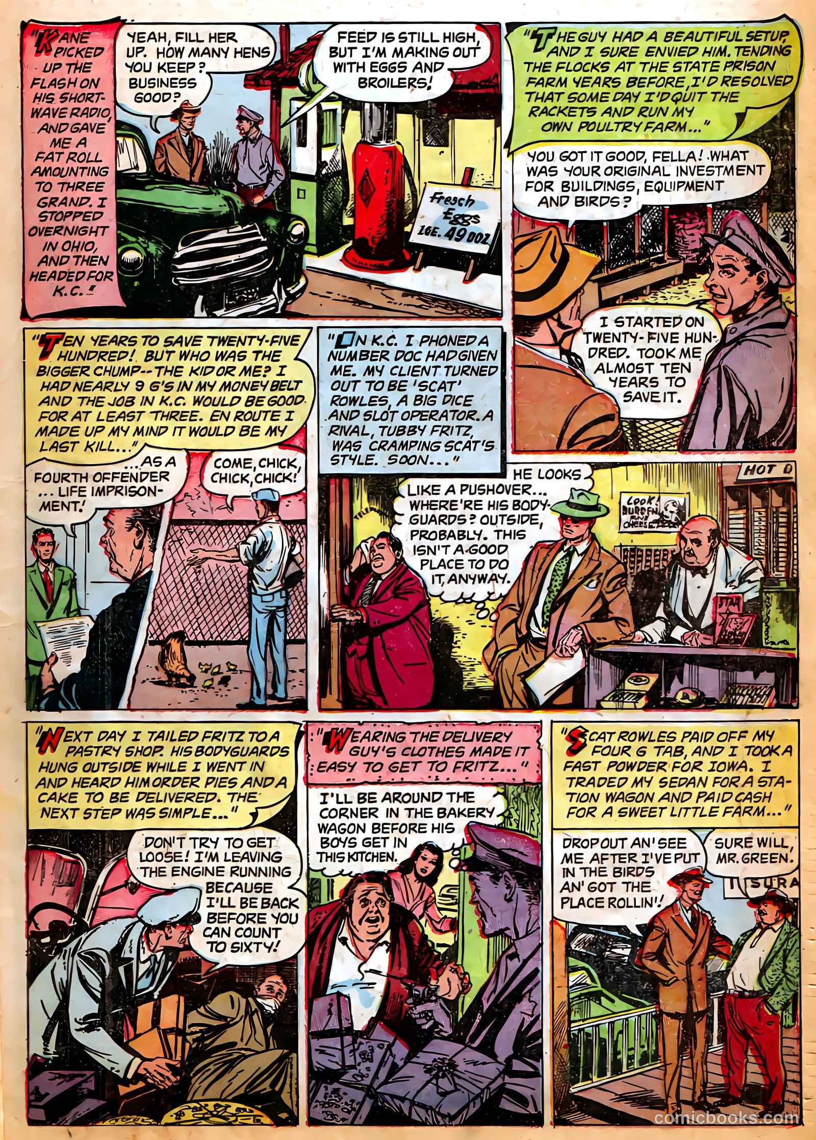 Authentic Police Cases #25 (1953) — page 7 of 101