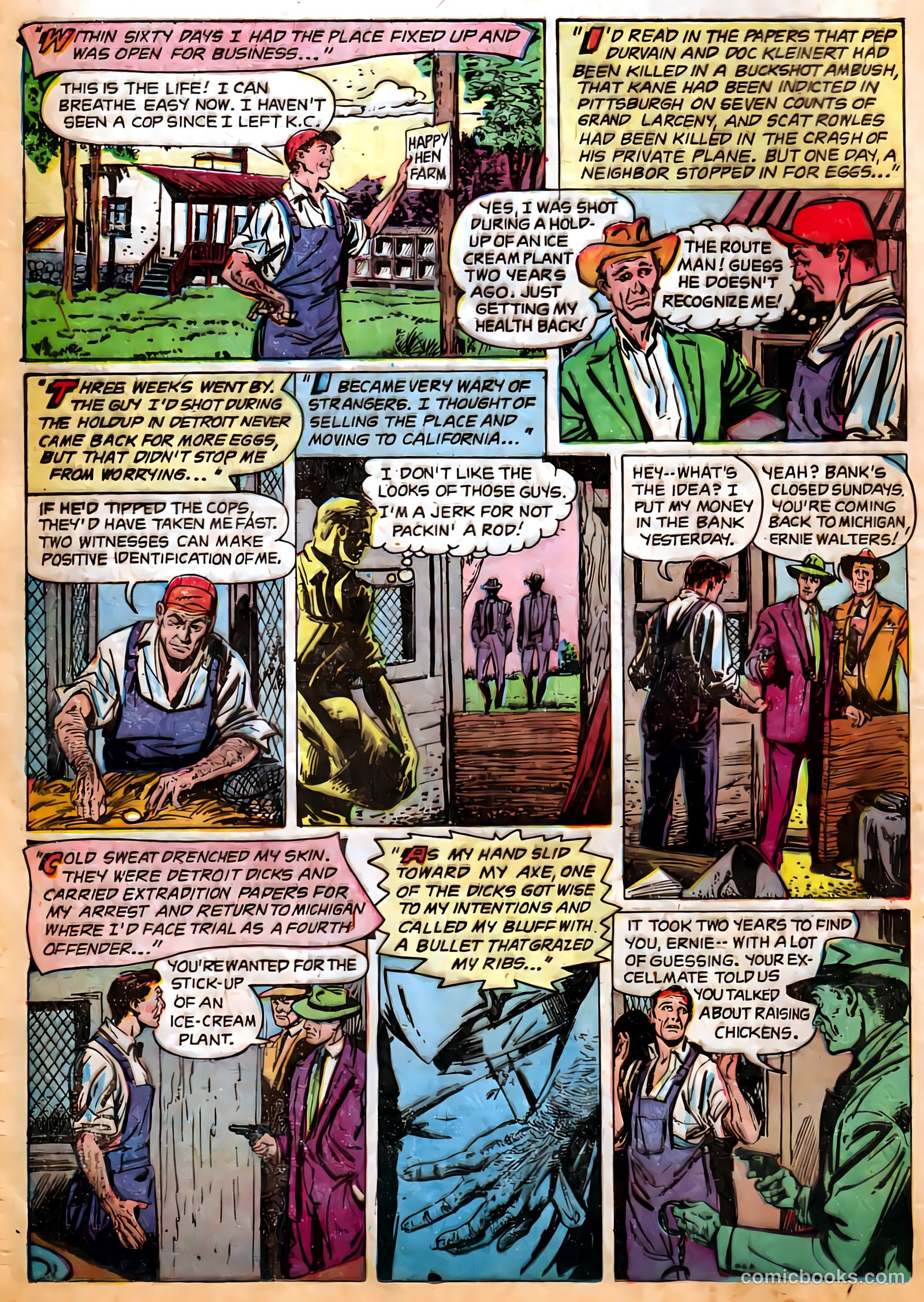Authentic Police Cases #25 (1953) — page 8 of 101