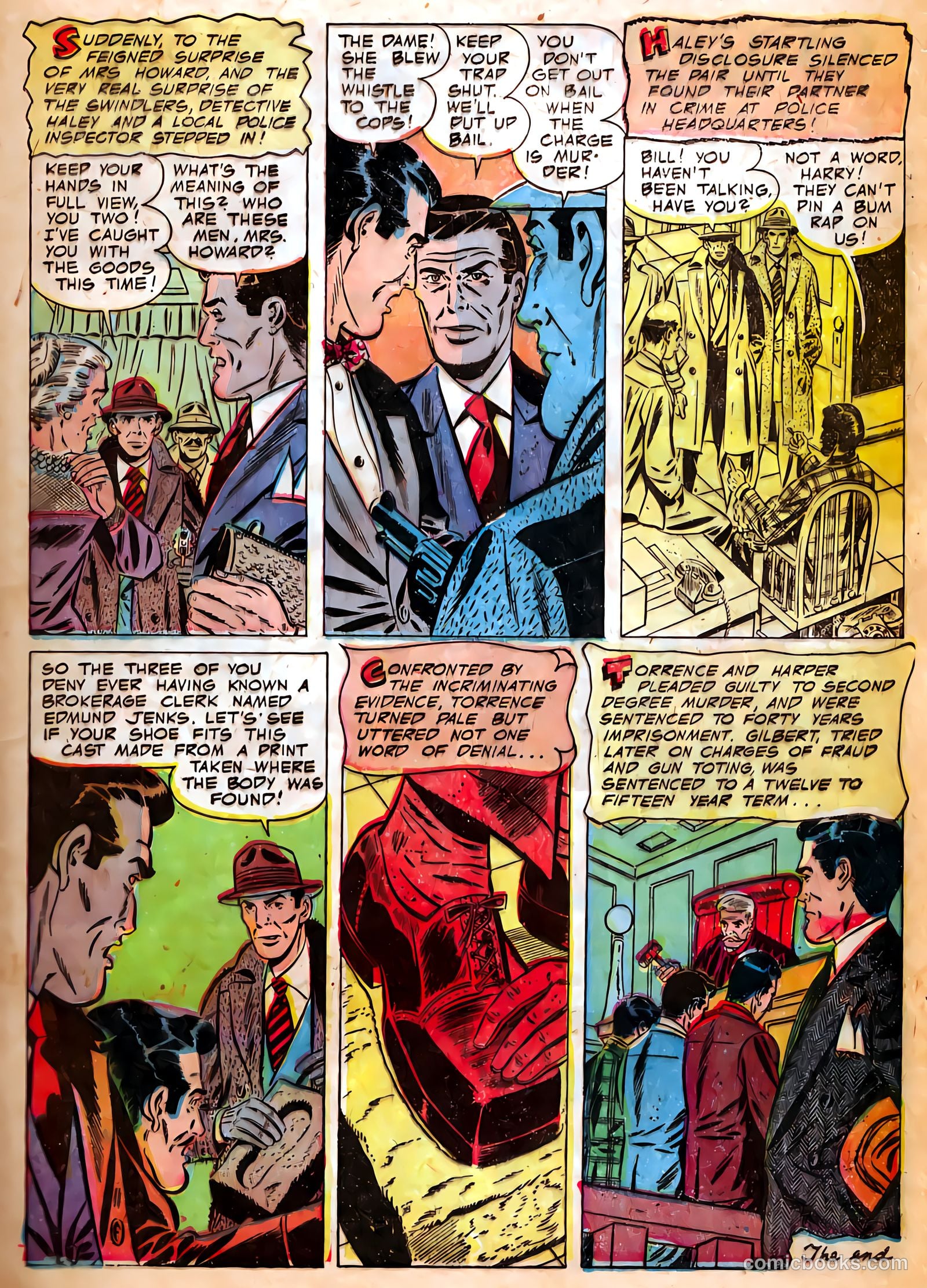 Authentic Police Cases #25 (1953) — page 17 of 101