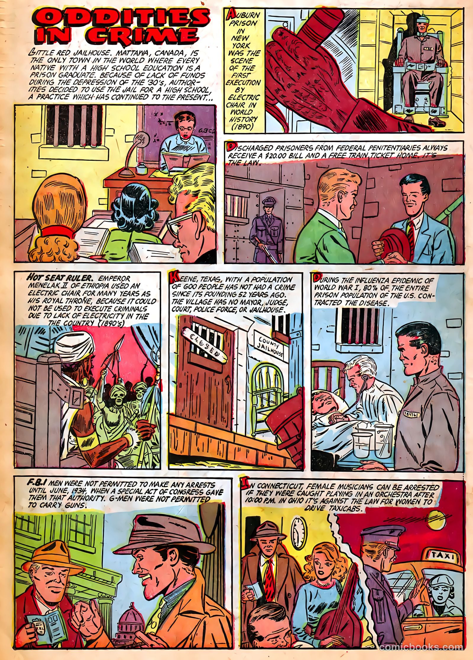 Authentic Police Cases #25 (1953) — page 18 of 101