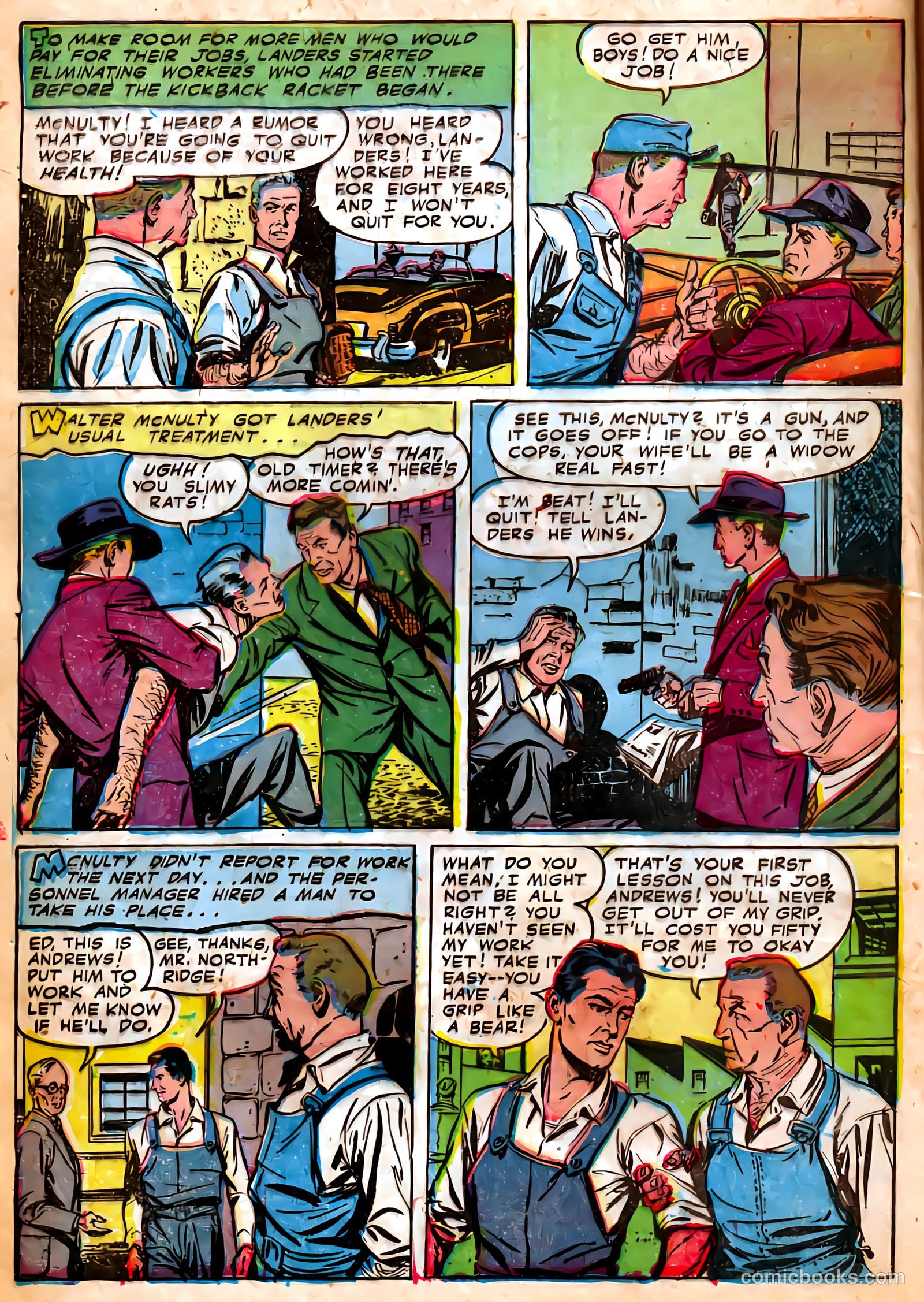 Authentic Police Cases #25 (1953) — page 20 of 101