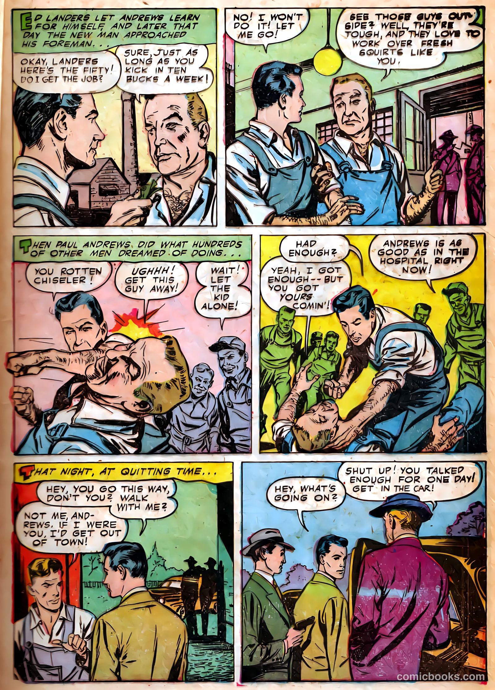 Authentic Police Cases #25 (1953) — page 21 of 101
