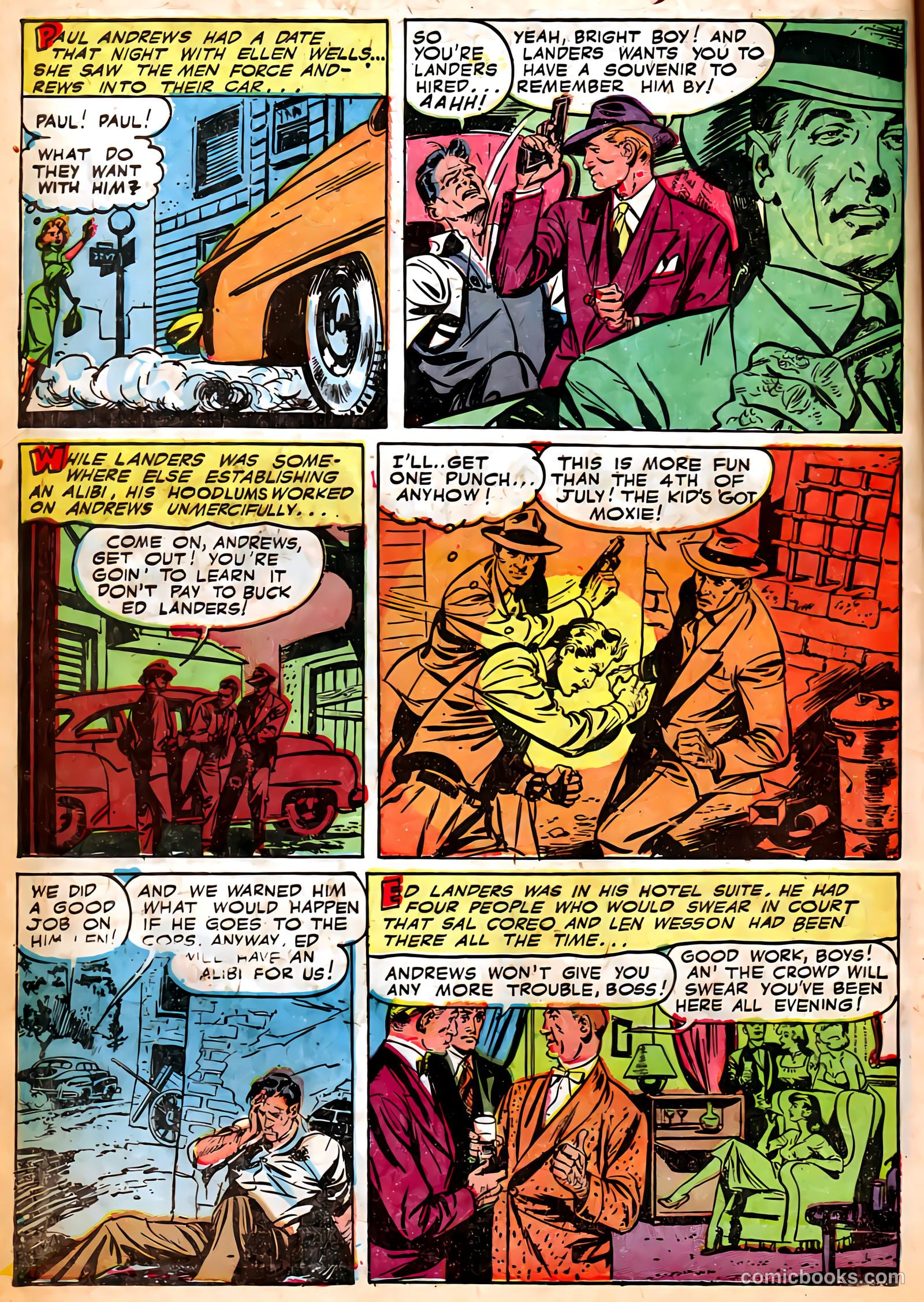 Authentic Police Cases #25 (1953) — page 22 of 101