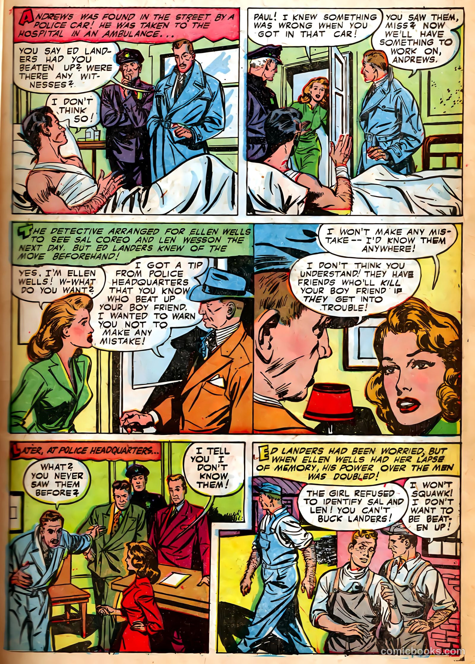 Authentic Police Cases #25 (1953) — page 23 of 101