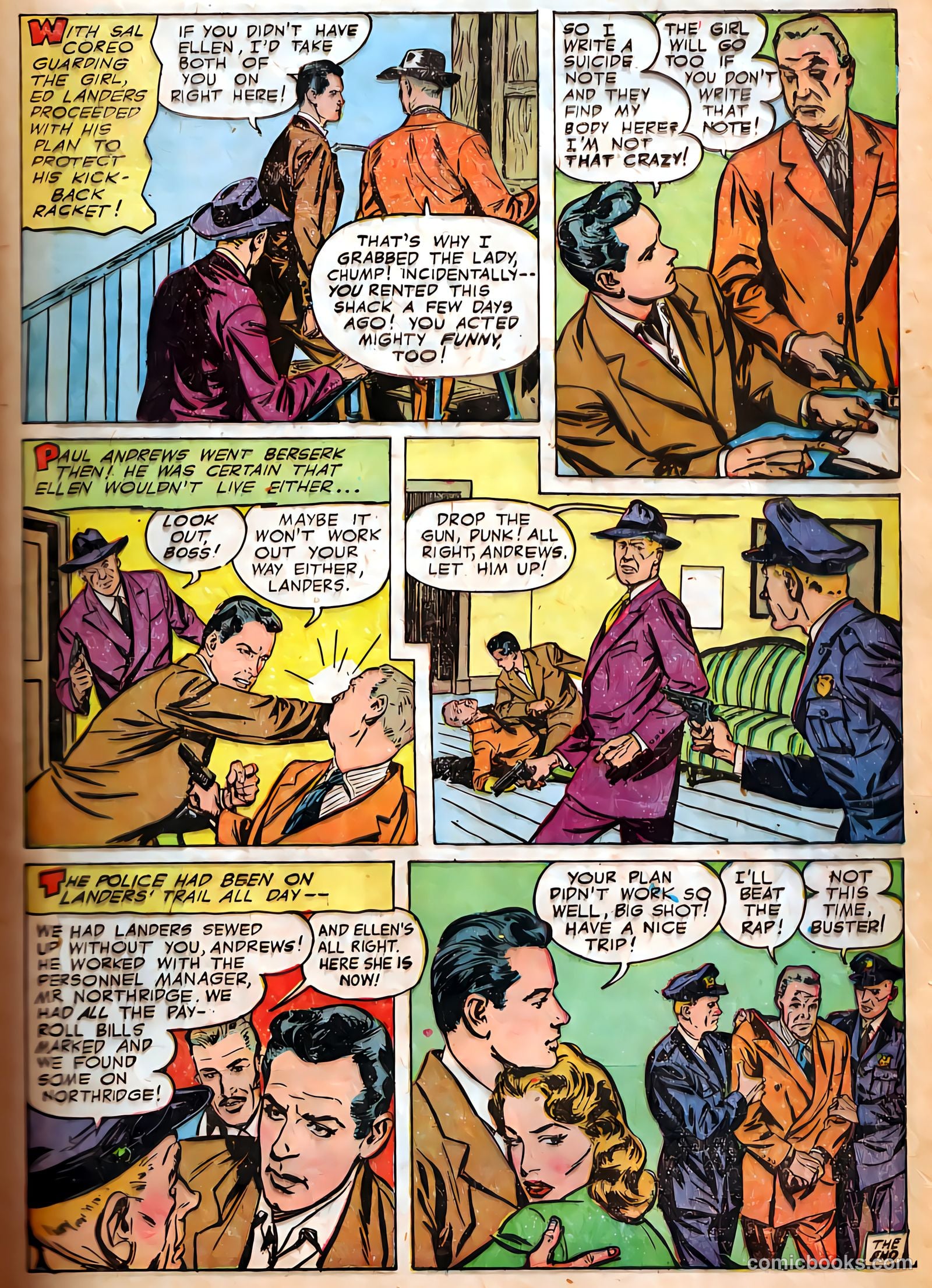 Authentic Police Cases #25 (1953) — page 25 of 101