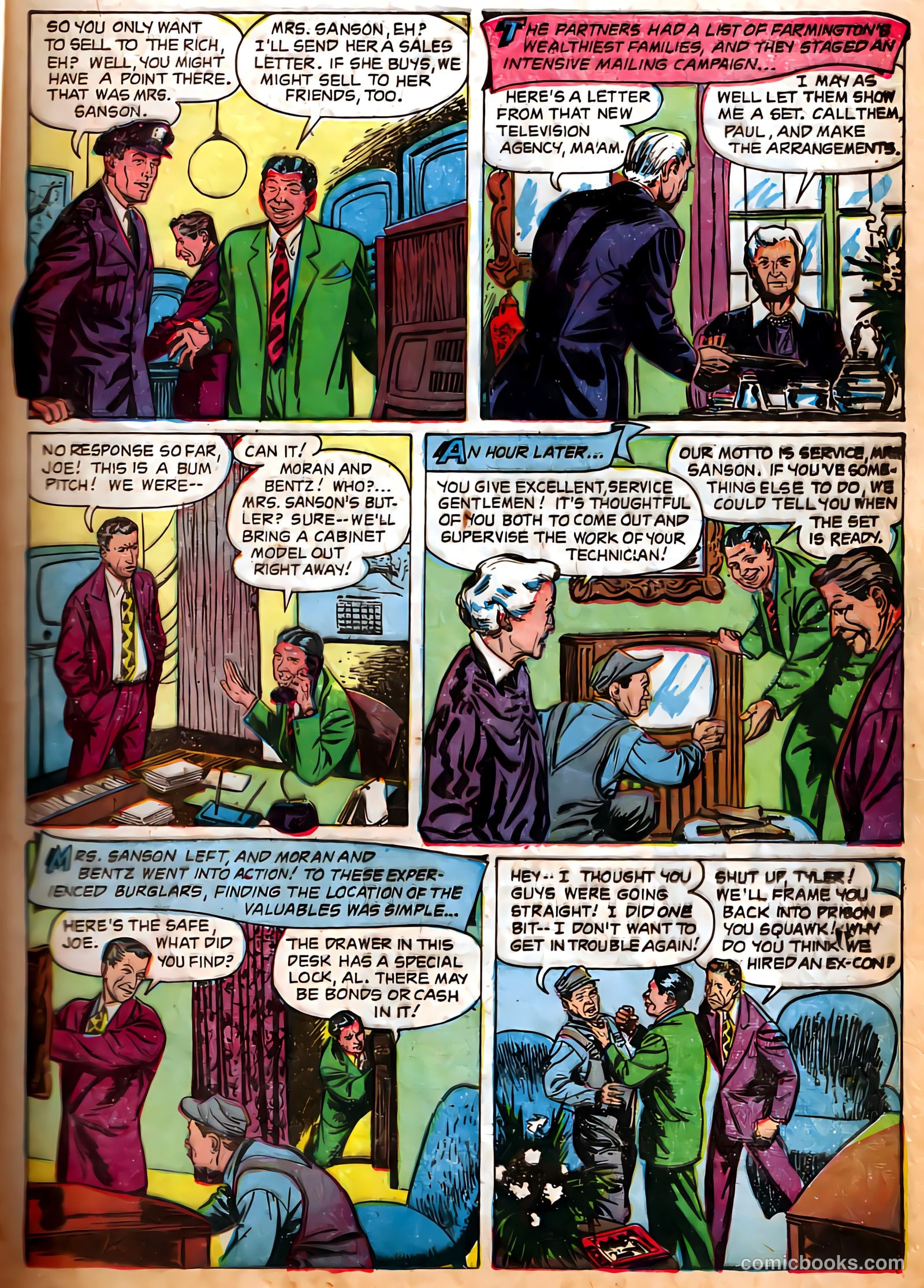 Authentic Police Cases #25 (1953) — page 29 of 101