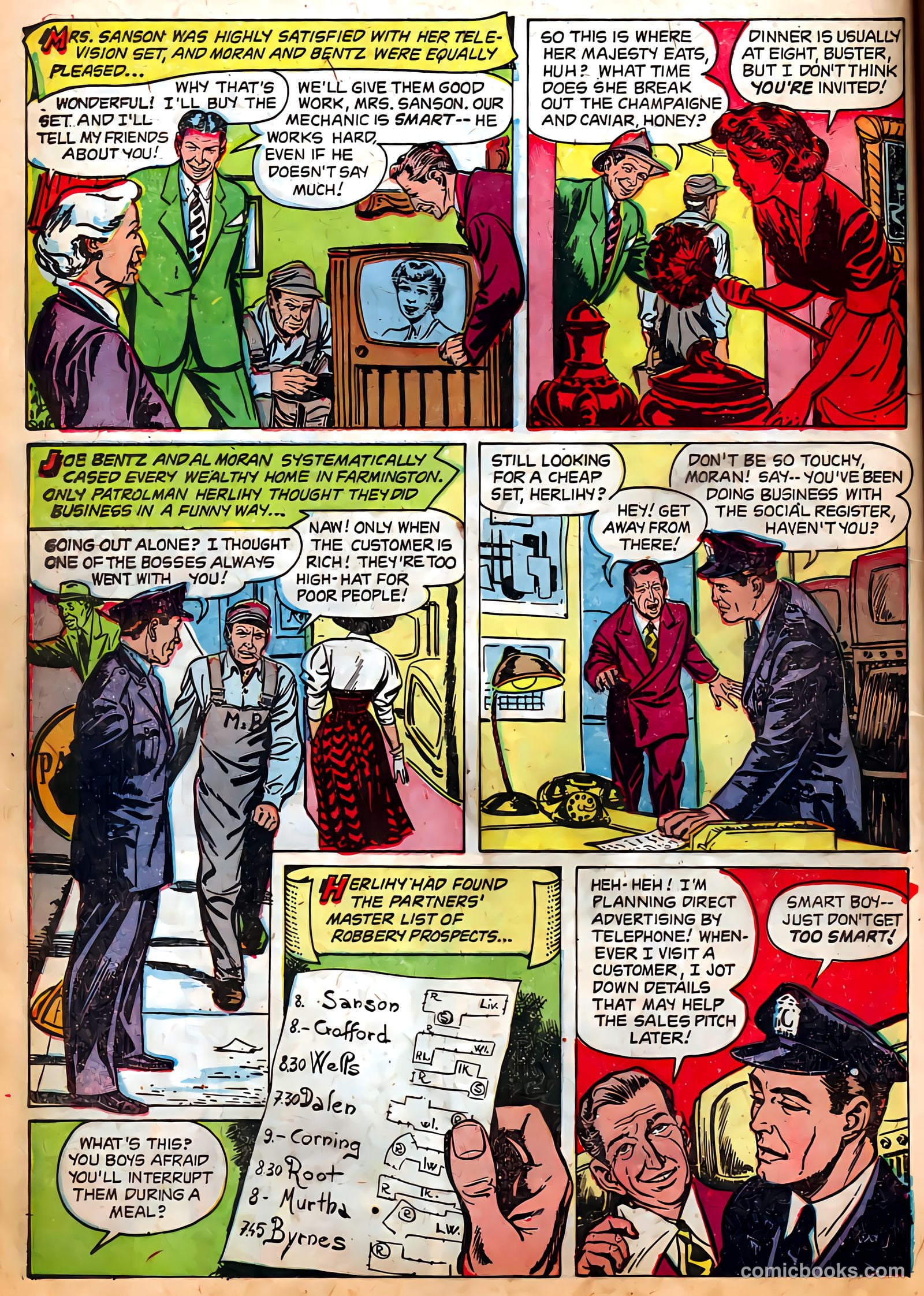 Authentic Police Cases #25 (1953) — page 30 of 101