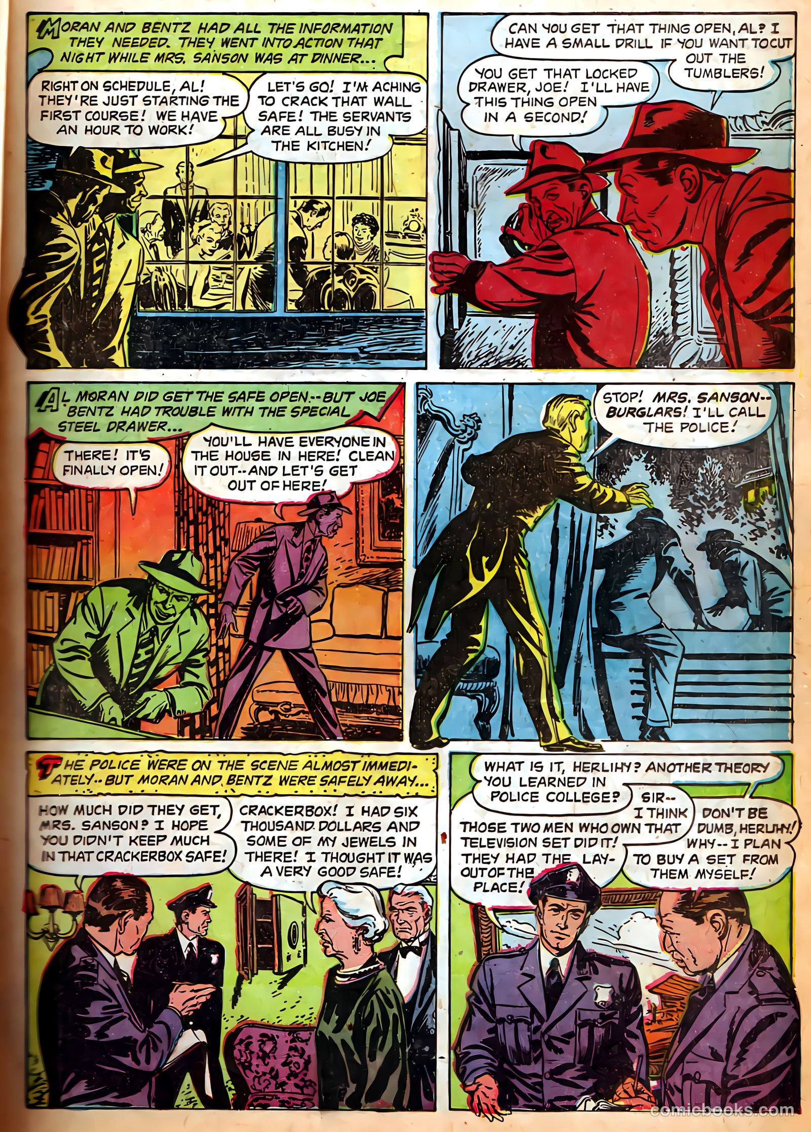 Authentic Police Cases #25 (1953) — page 31 of 101