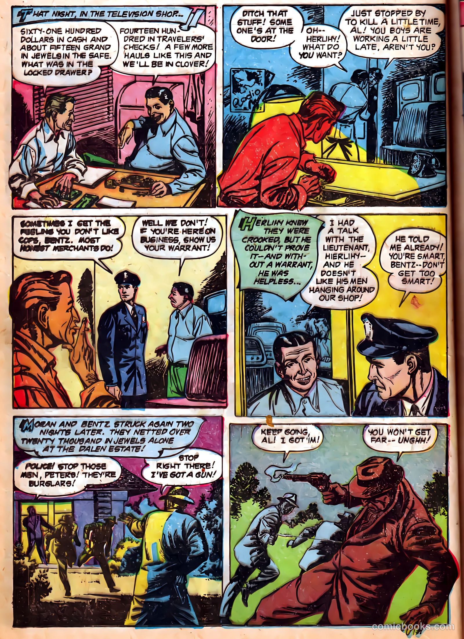 Authentic Police Cases #25 (1953) — page 32 of 101