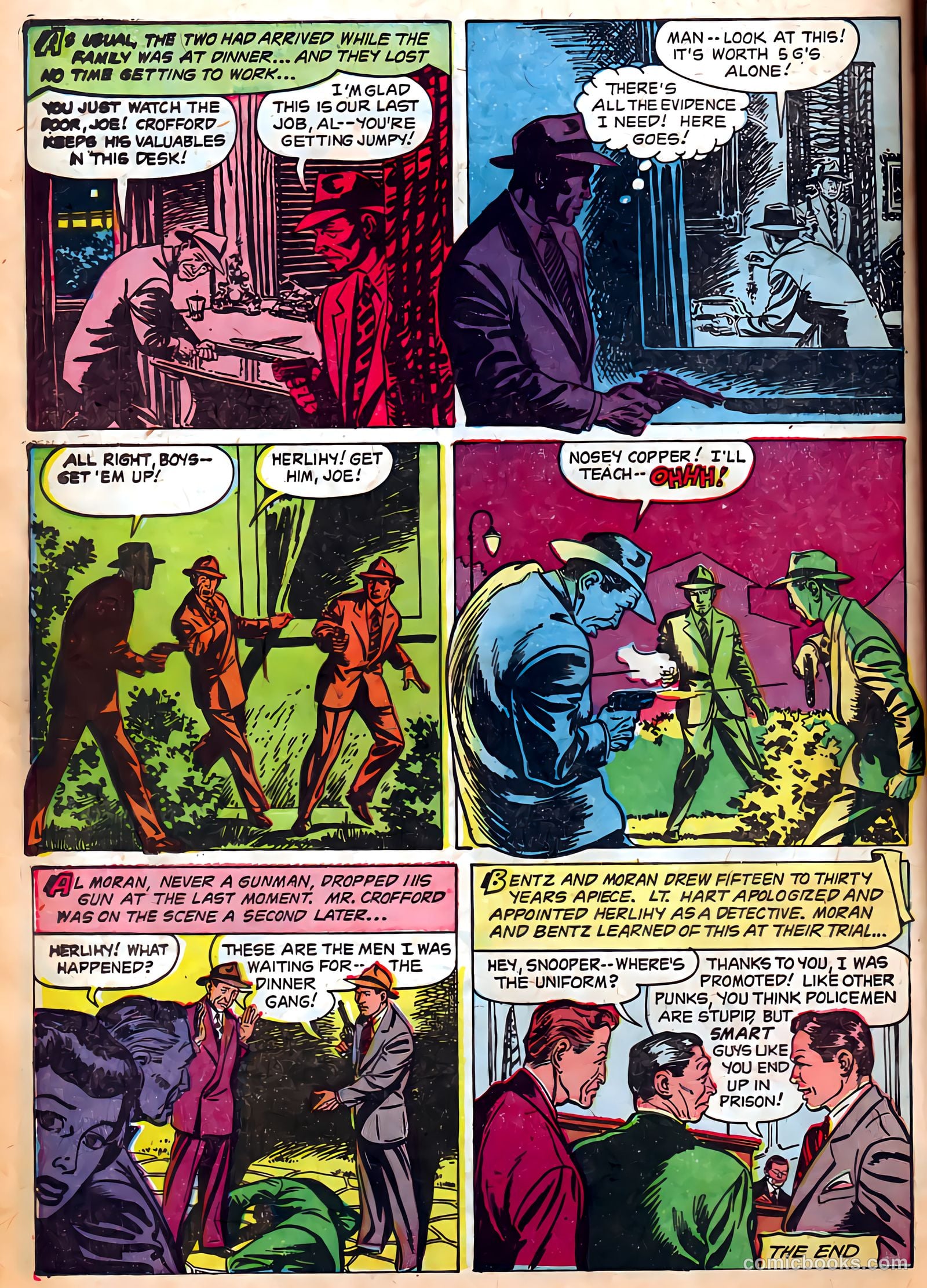 Authentic Police Cases #25 (1953) — page 34 of 101