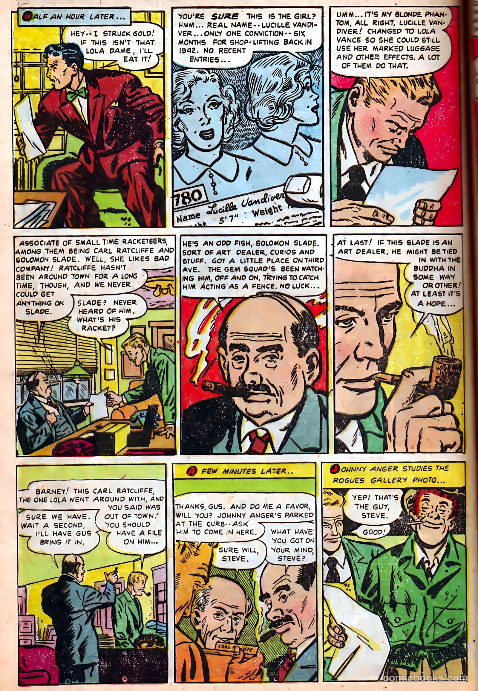 Authentic Police Cases #25 (1953) — page 48 of 101