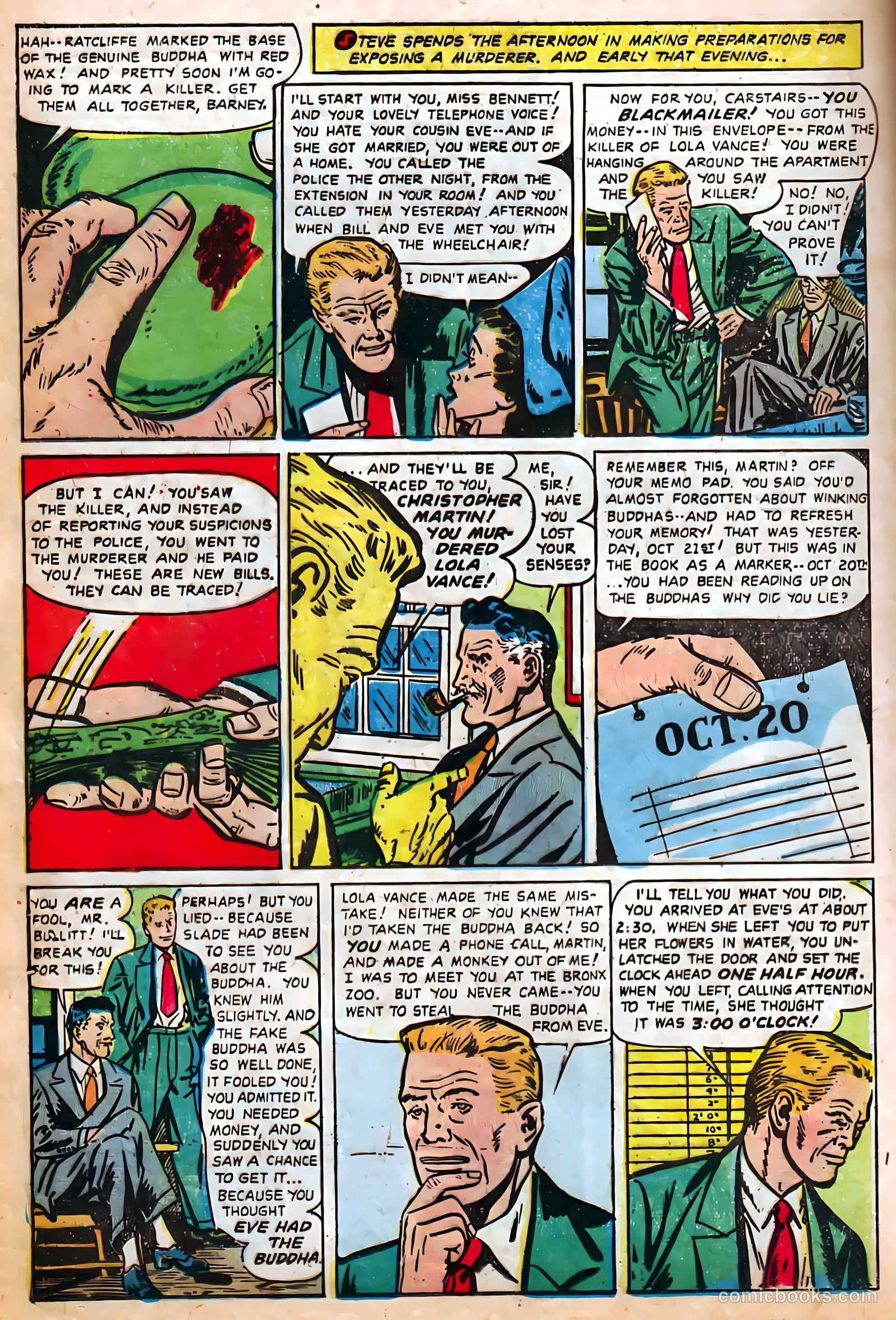 Authentic Police Cases #25 (1953) — page 64 of 101