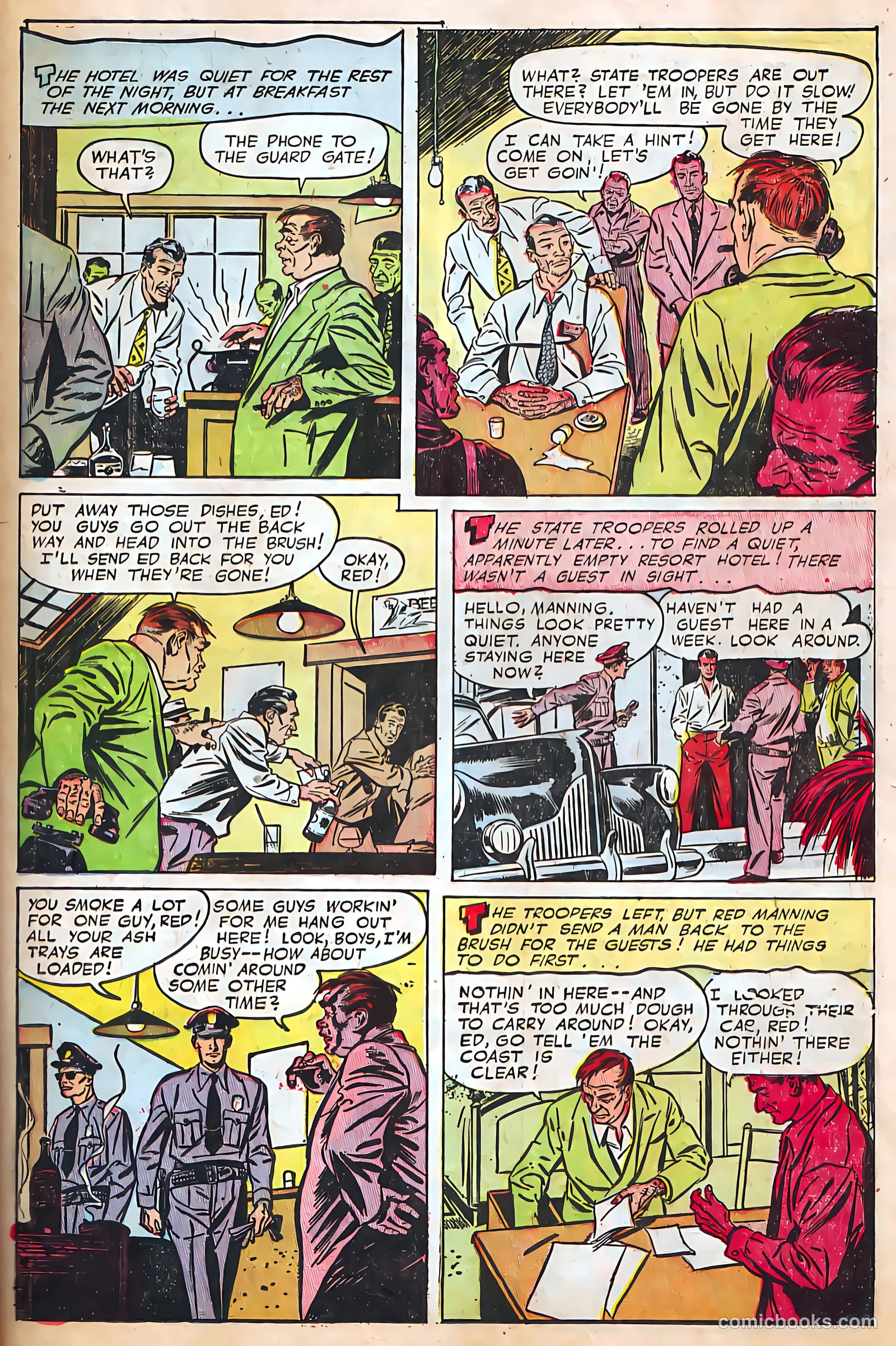 Authentic Police Cases #25 (1953) — page 71 of 101