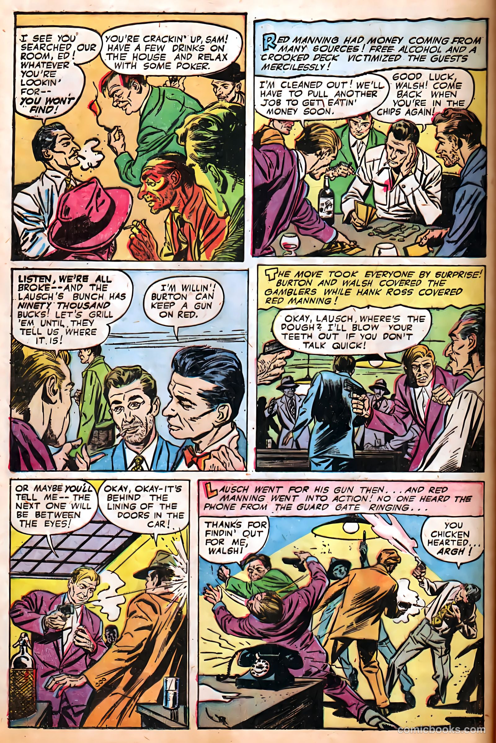 Authentic Police Cases #25 (1953) — page 72 of 101