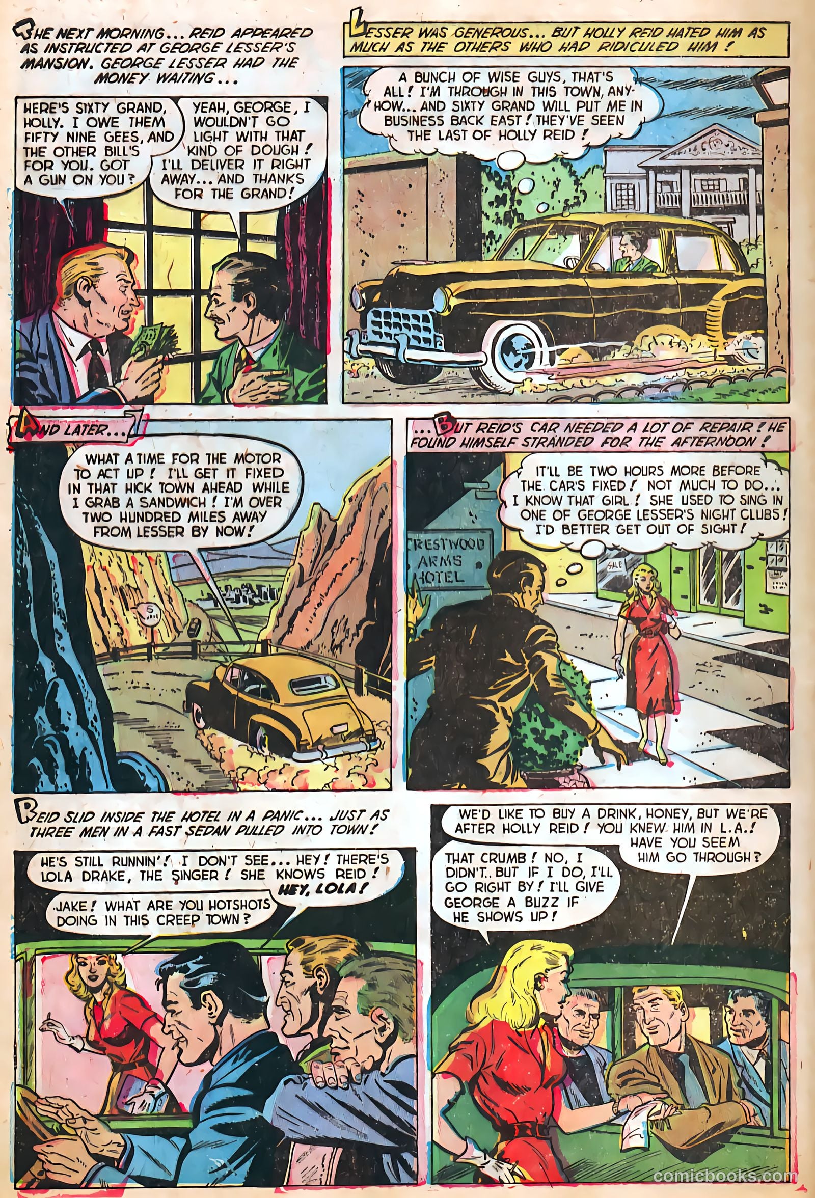 Authentic Police Cases #25 (1953) — page 84 of 101
