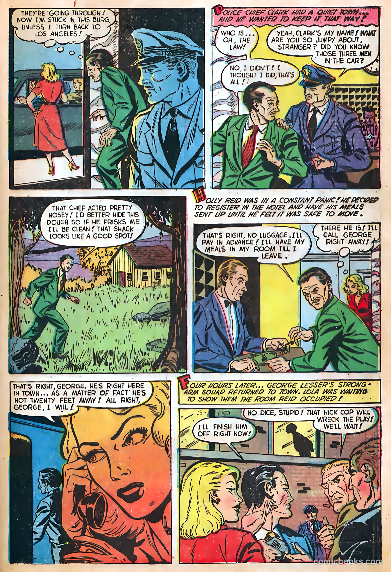 Authentic Police Cases #25 (1953) — page 85 of 101