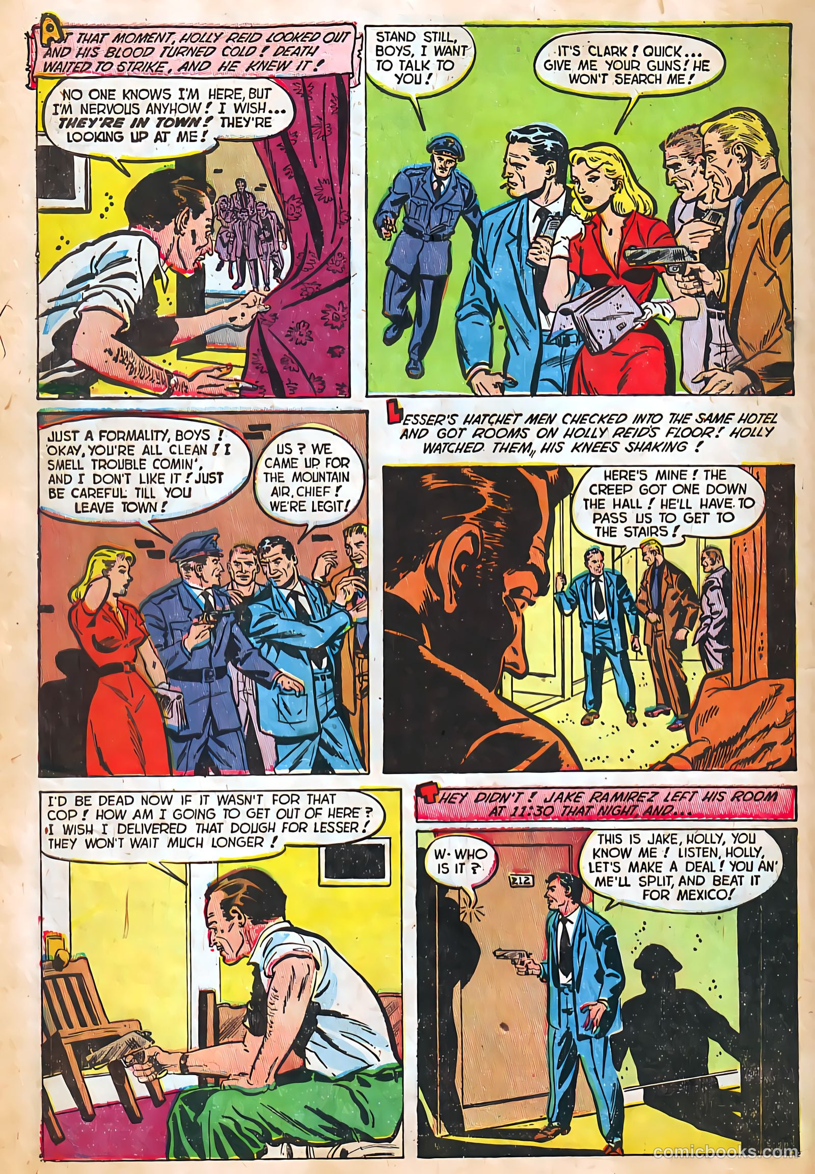 Authentic Police Cases #25 (1953) — page 86 of 101