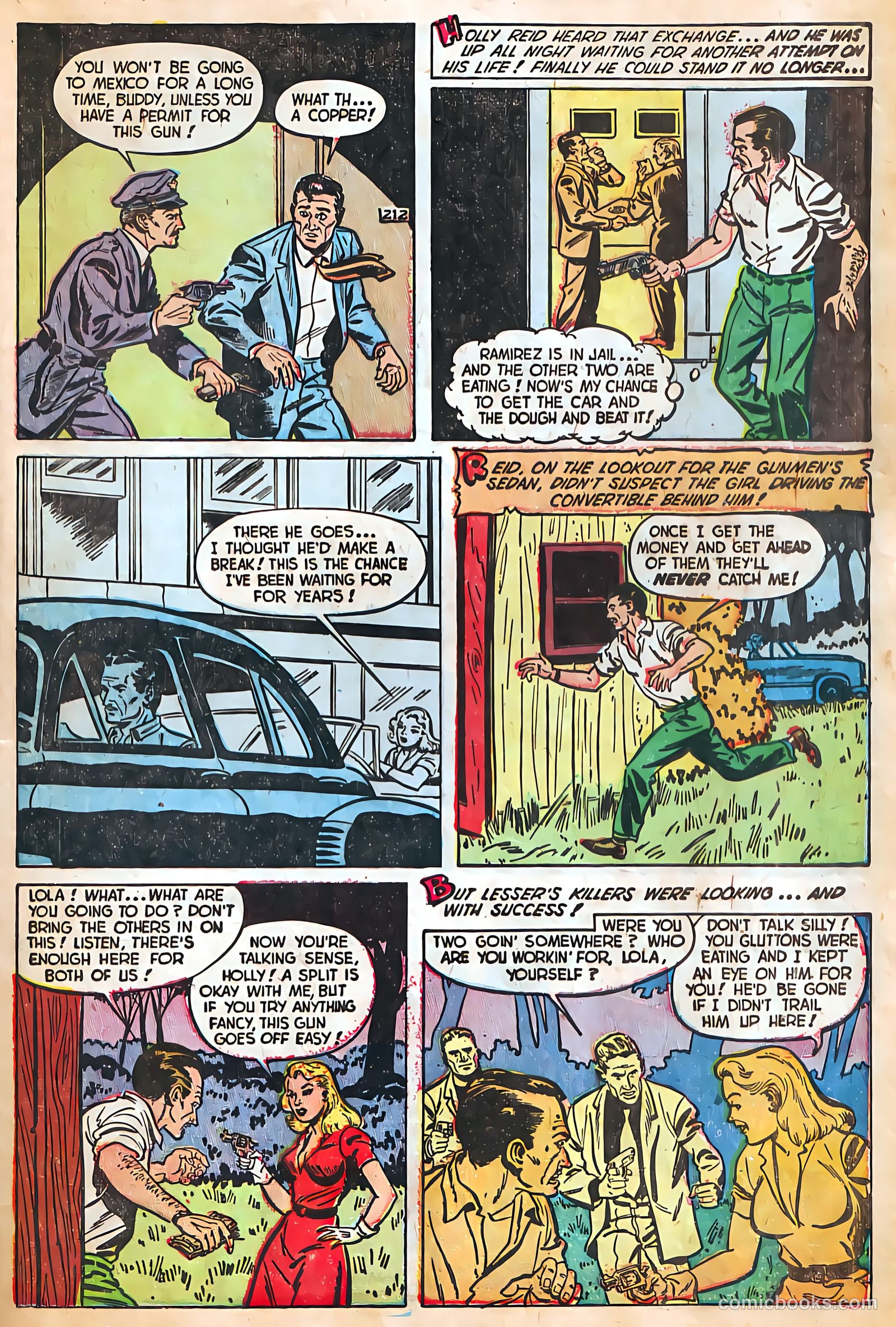 Authentic Police Cases #25 (1953) — page 87 of 101